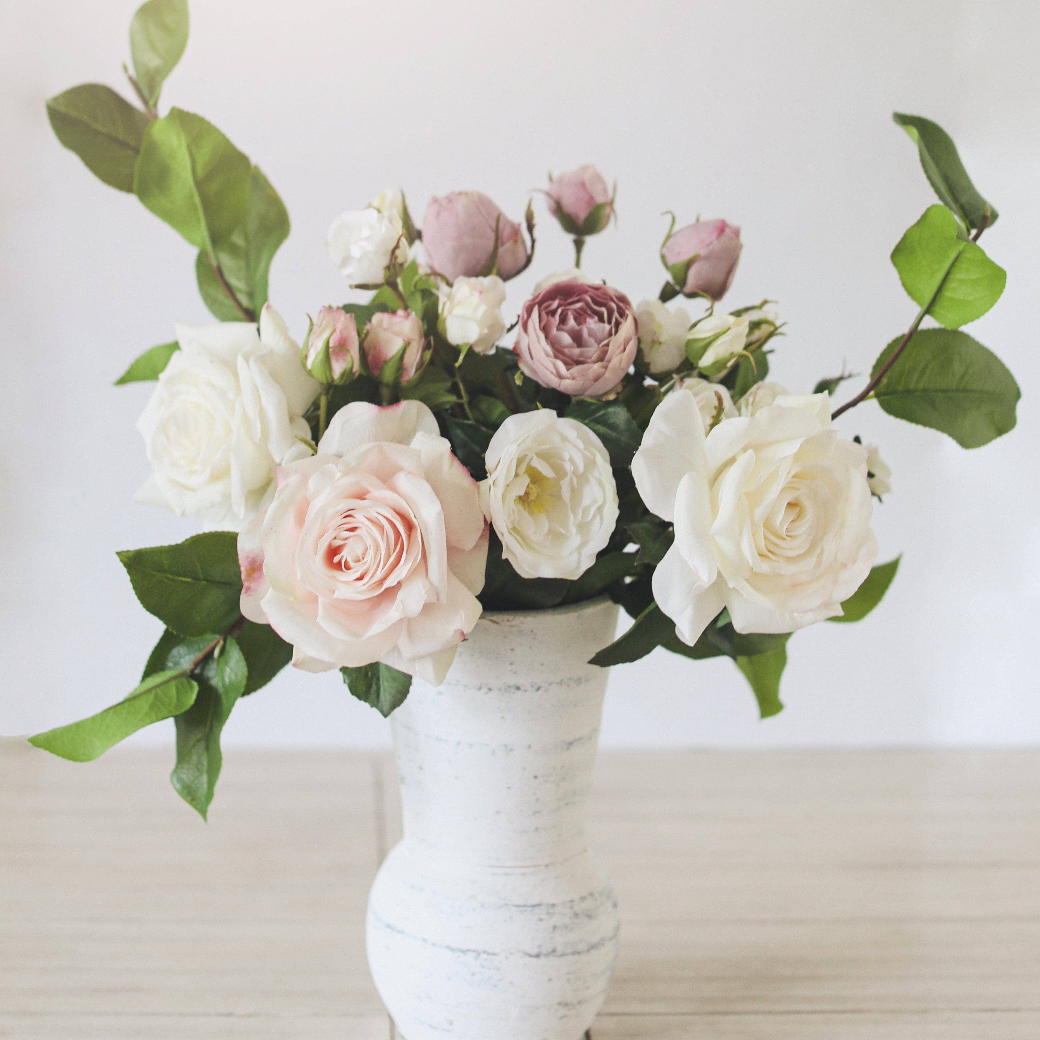 Mauve English Rose 23" Prestige Botanicals