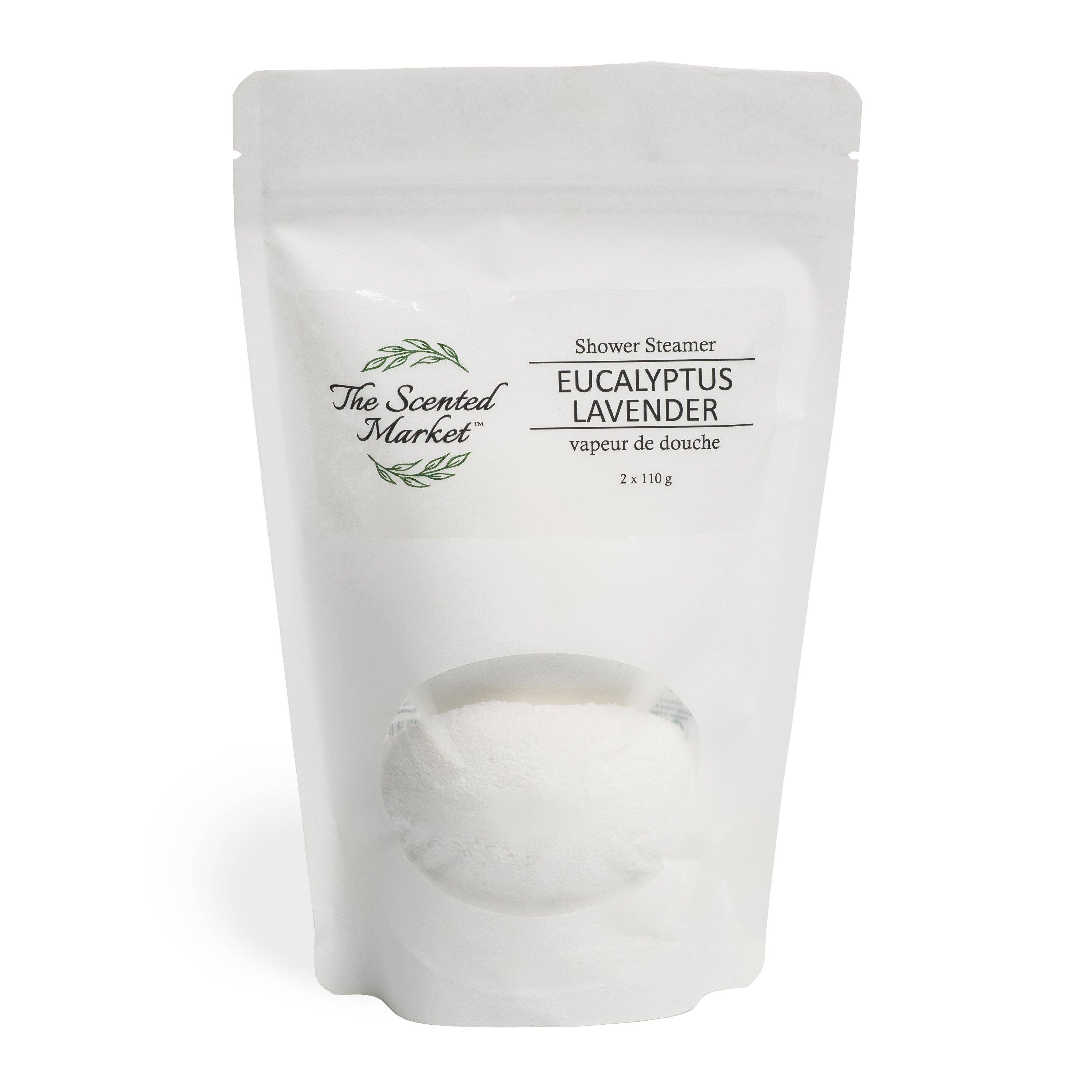 EUCALYPTUS LAVENDER – Shower Steamer (2 x 110 g) The Scented Market