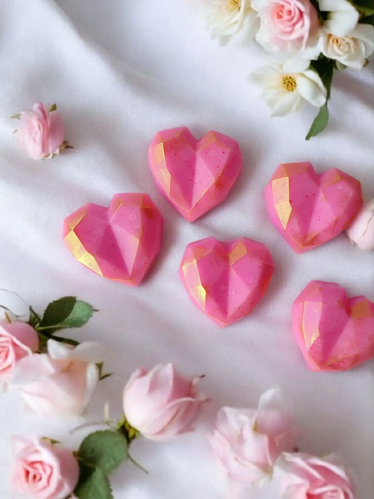 Handmade Love Heart Soap Bars – 50g Butler Bath Products