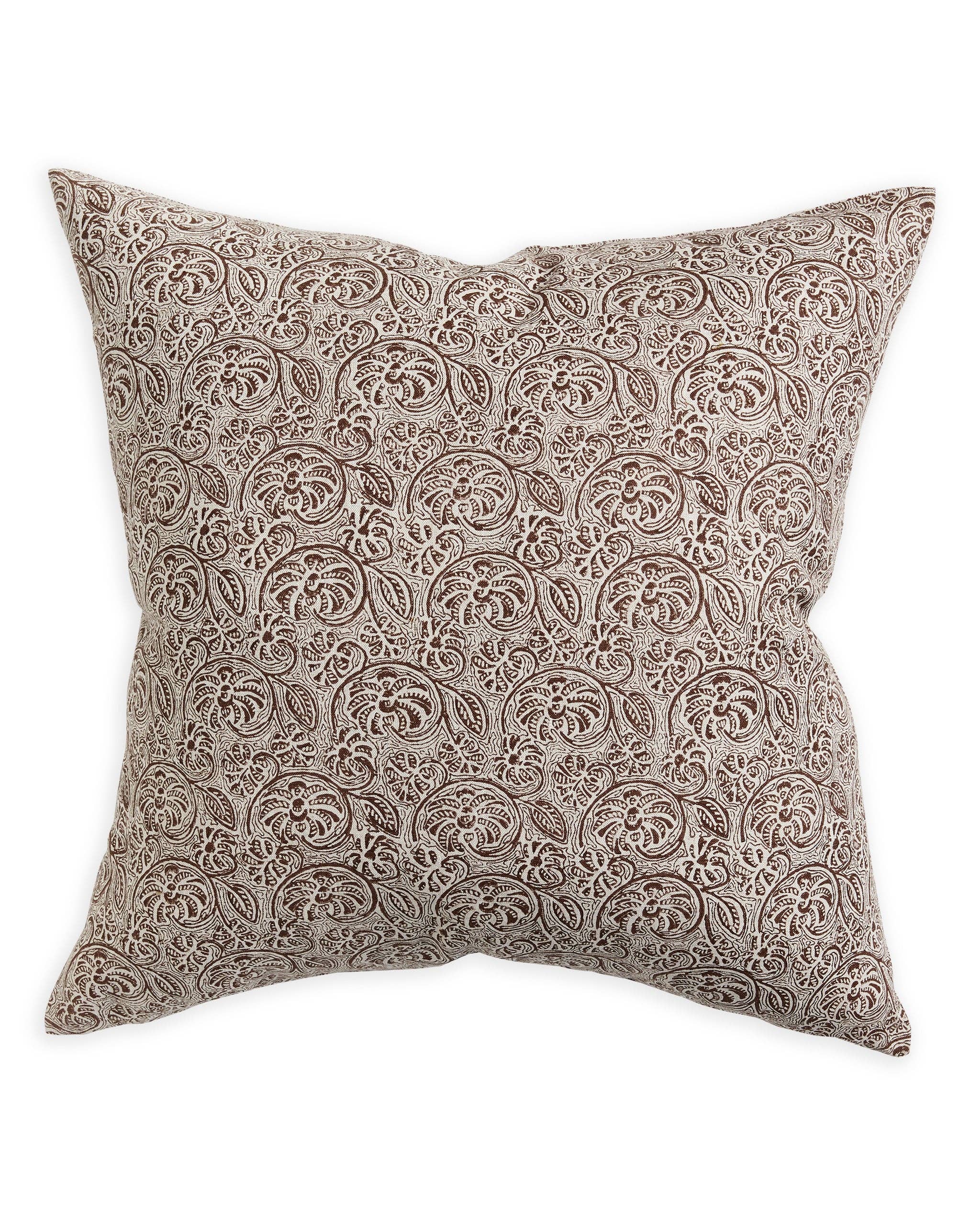 Fossano Cocoa Cushion Cover Only - 50cm x 50cm Walter G