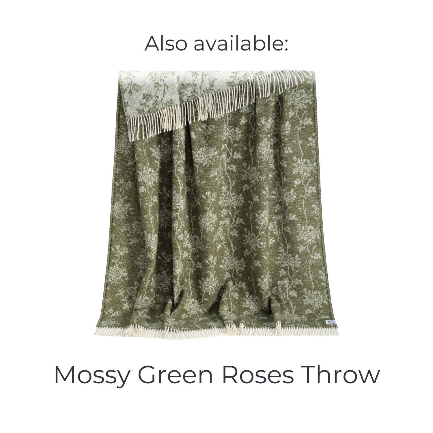 Woodland Recycled Merino Throw JJ Textile