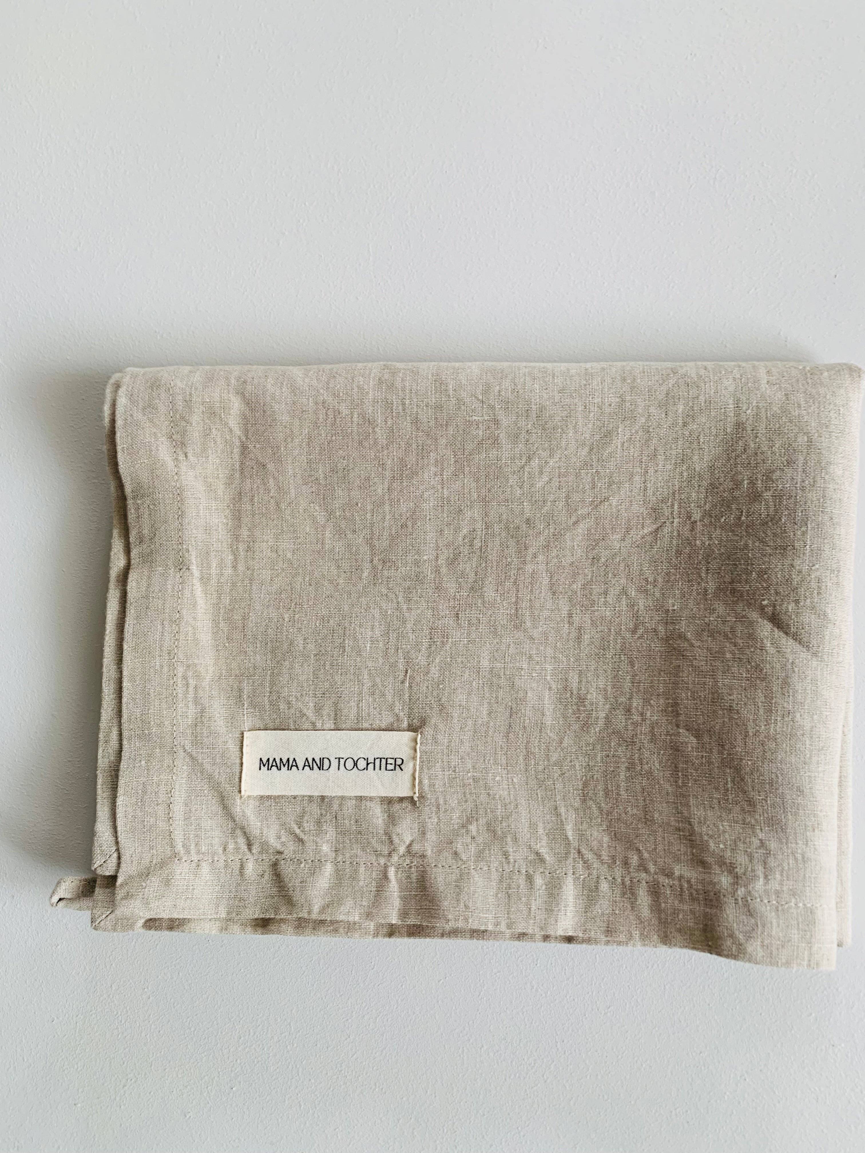 Pure French Linen Tea Towel - Nature Mama and Tochter