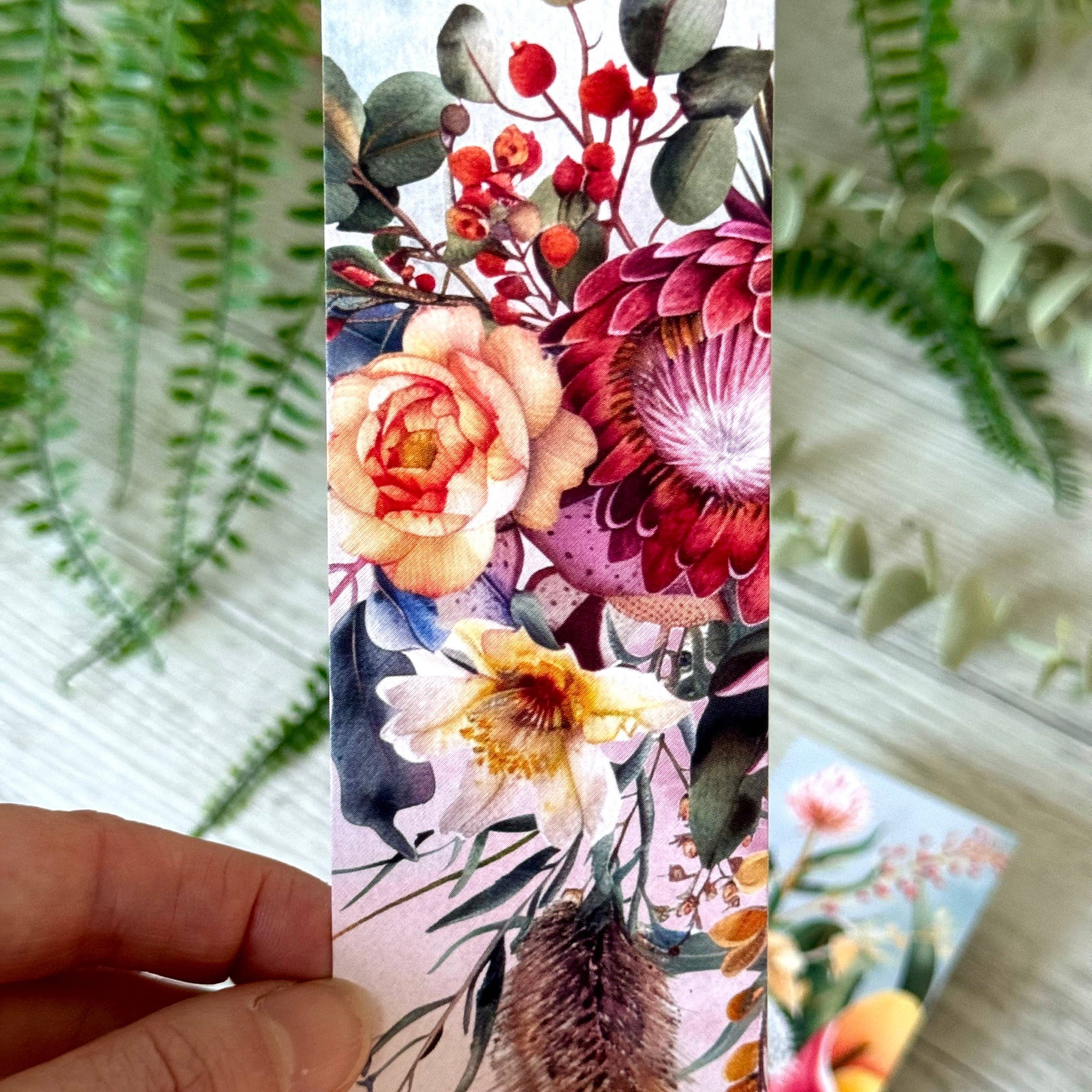 Australian Flora Bookmark - Style C Scattered Seed Co