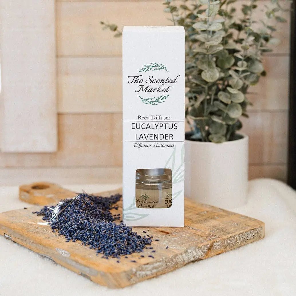 EUCALYPTUS LAVENDER – Reed Diffuser 150 ml The Scented Market