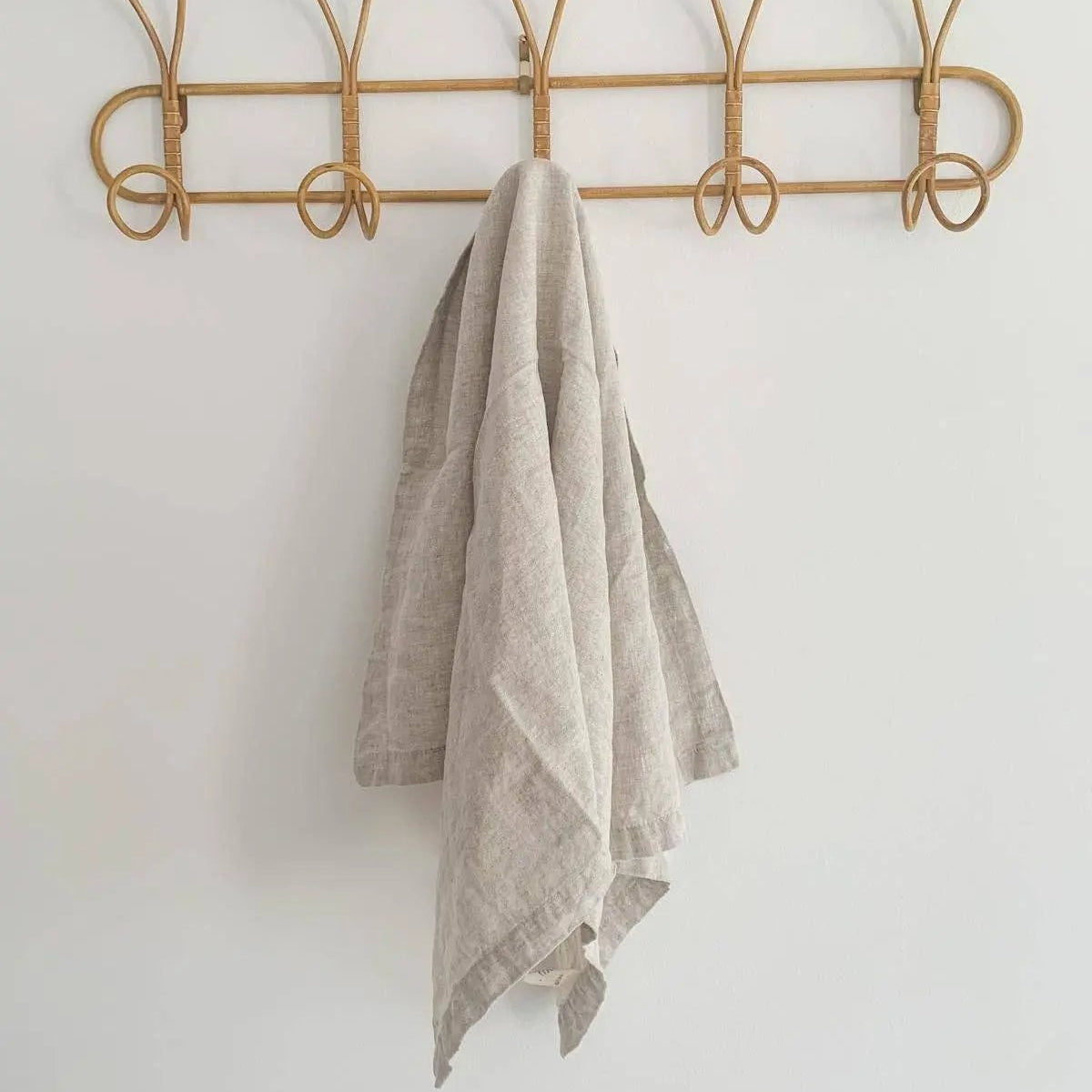Pure French Linen Tea Towel - Natural