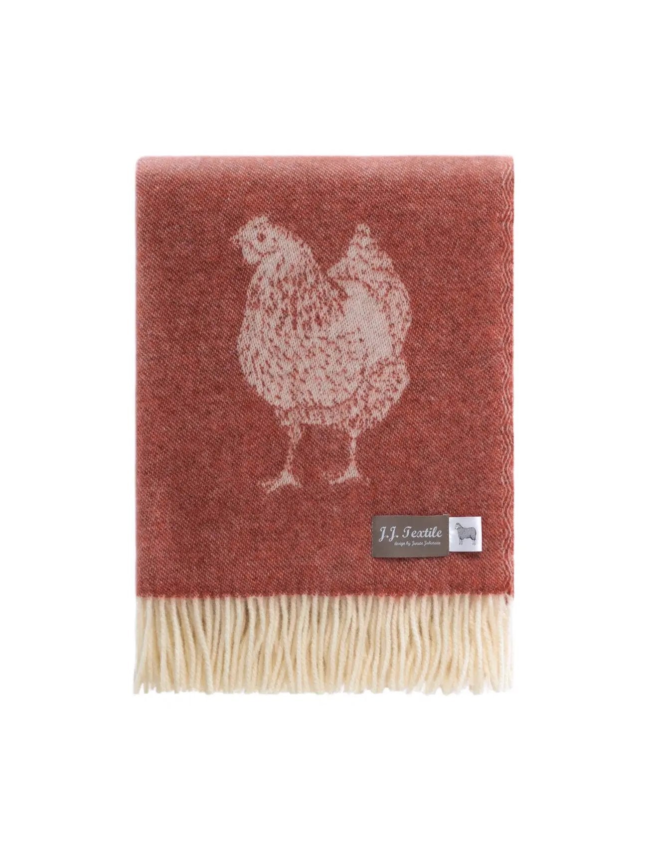 Chicken Wool Throw JJ Textile