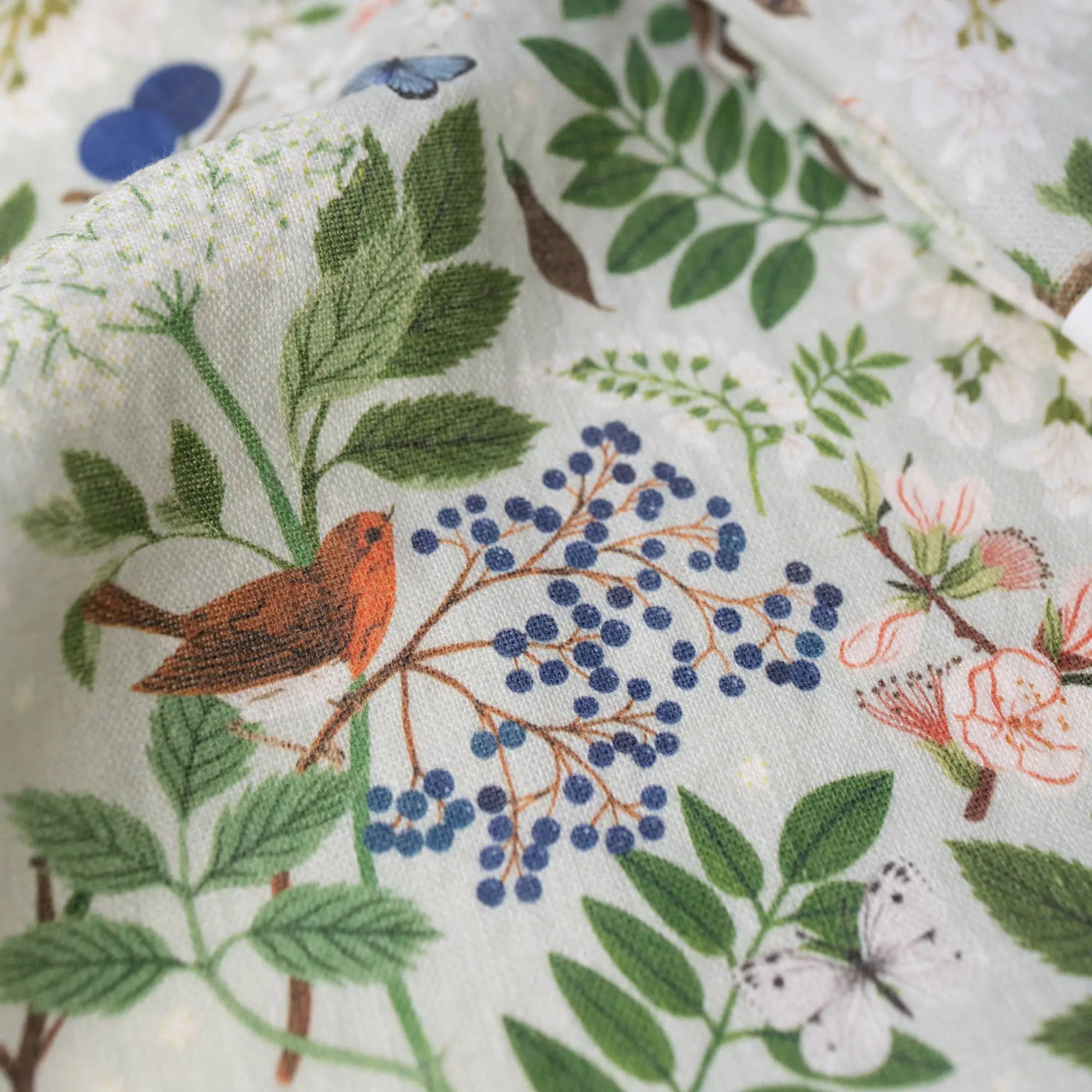 Flowering Trees 100% Linen Tea Towel Botanica Paper Co.