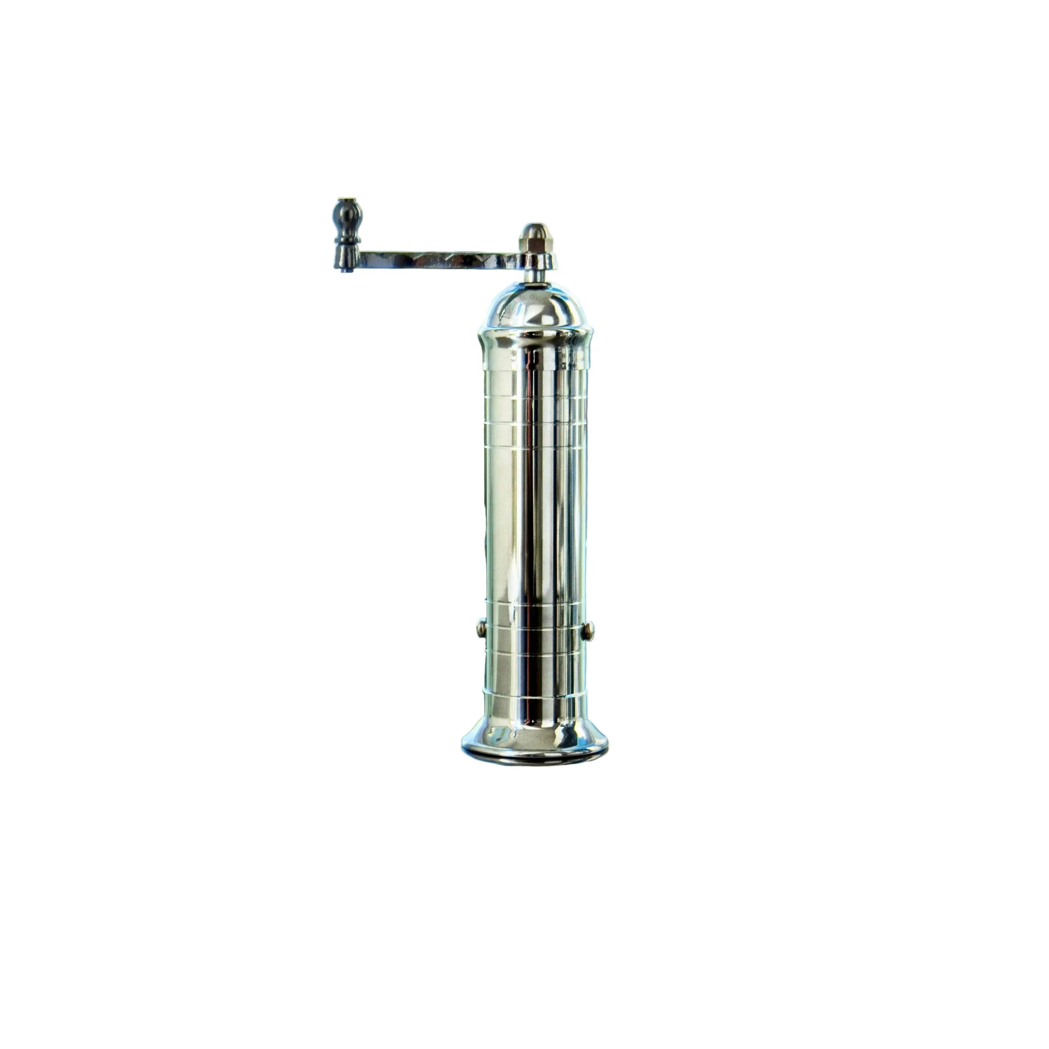 The original 'Chrome Mill' - polished 9" pepper grinder Rune-Jakobsen Design