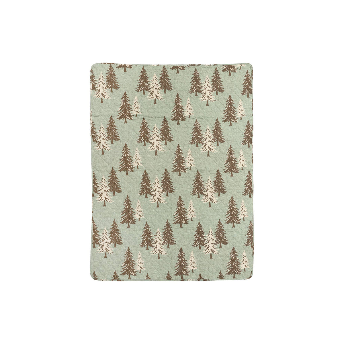 Mint Patch Cotton Lap Quilt – 91 x 122 cm