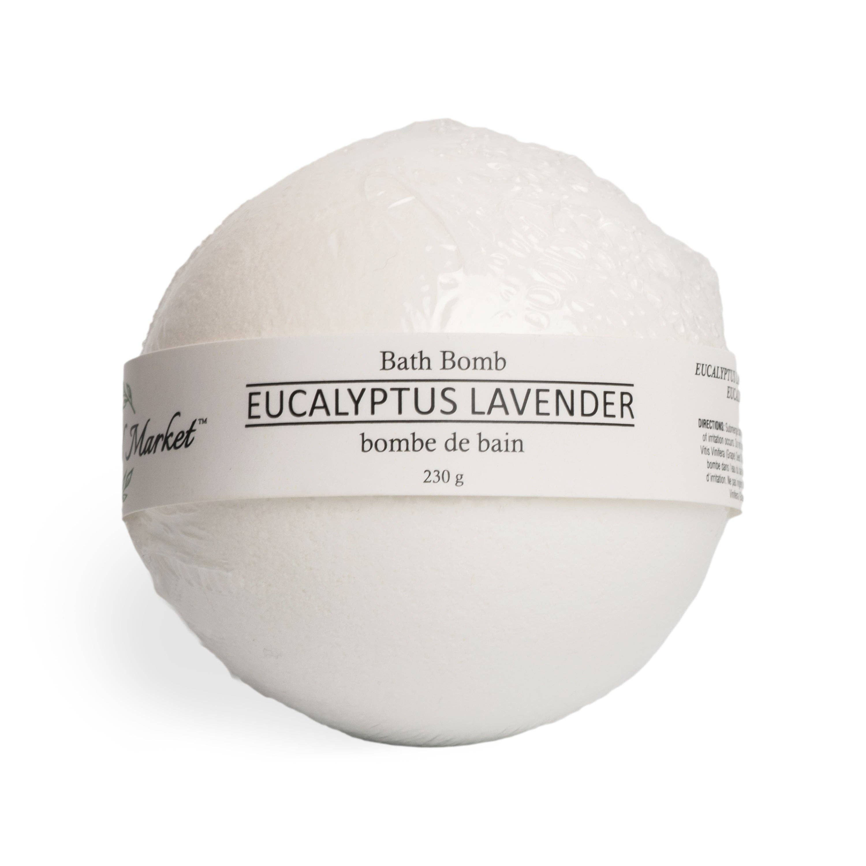 EUCALYPTUS LAVENDER – Bath Bomb 230g The Scented Market
