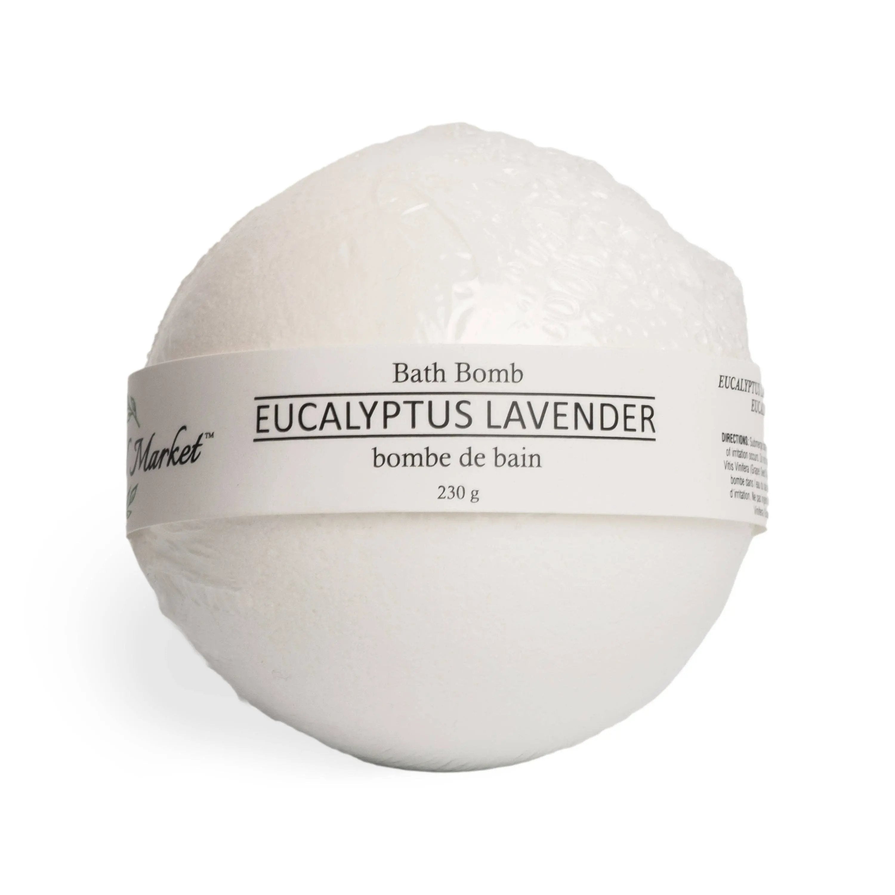 EUCALYPTUS LAVENDER – Bath Bomb 230g The Scented Market