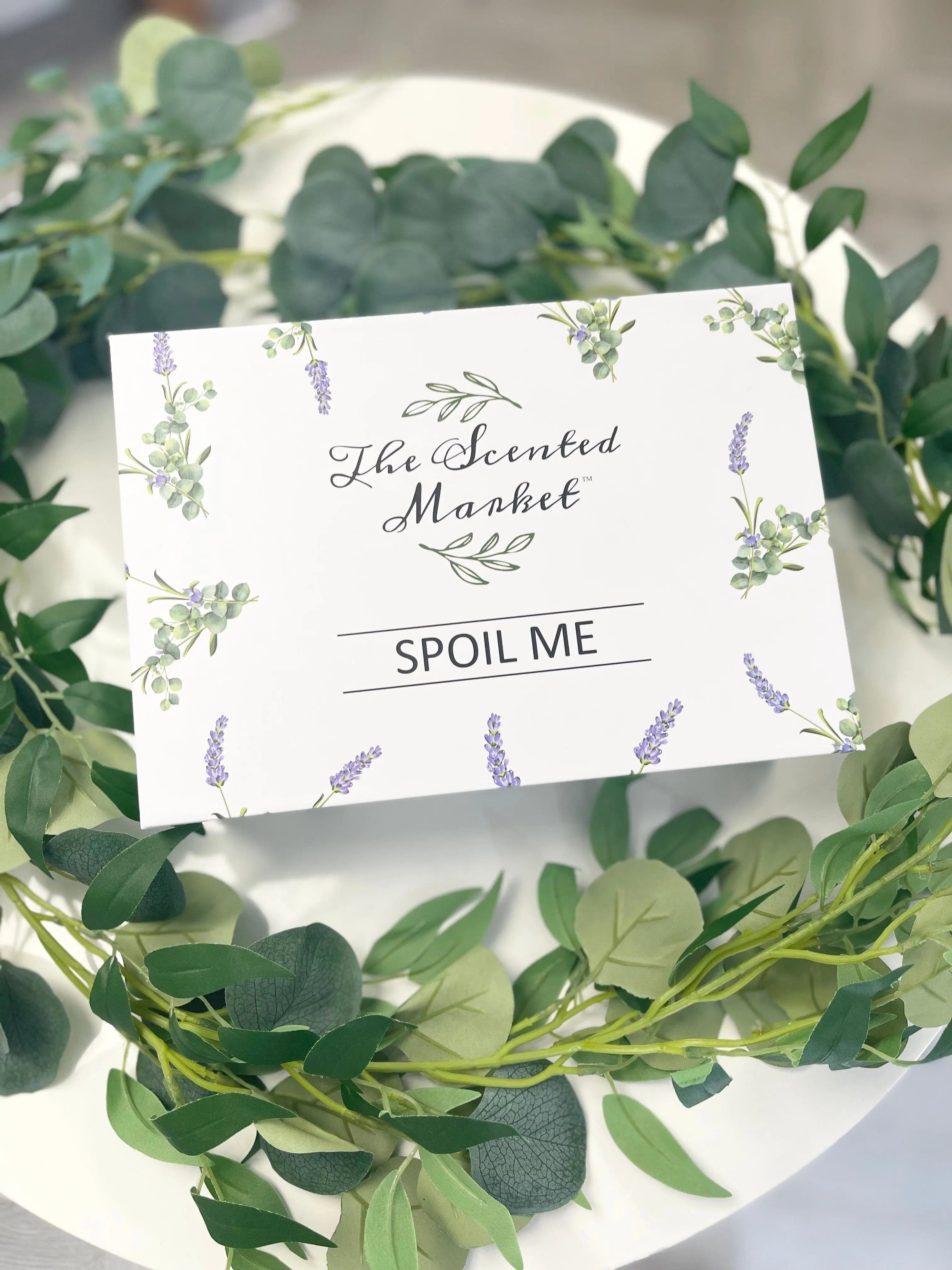 Spoil Me Gift Box – Eucalyptus Lavender The Scented Market