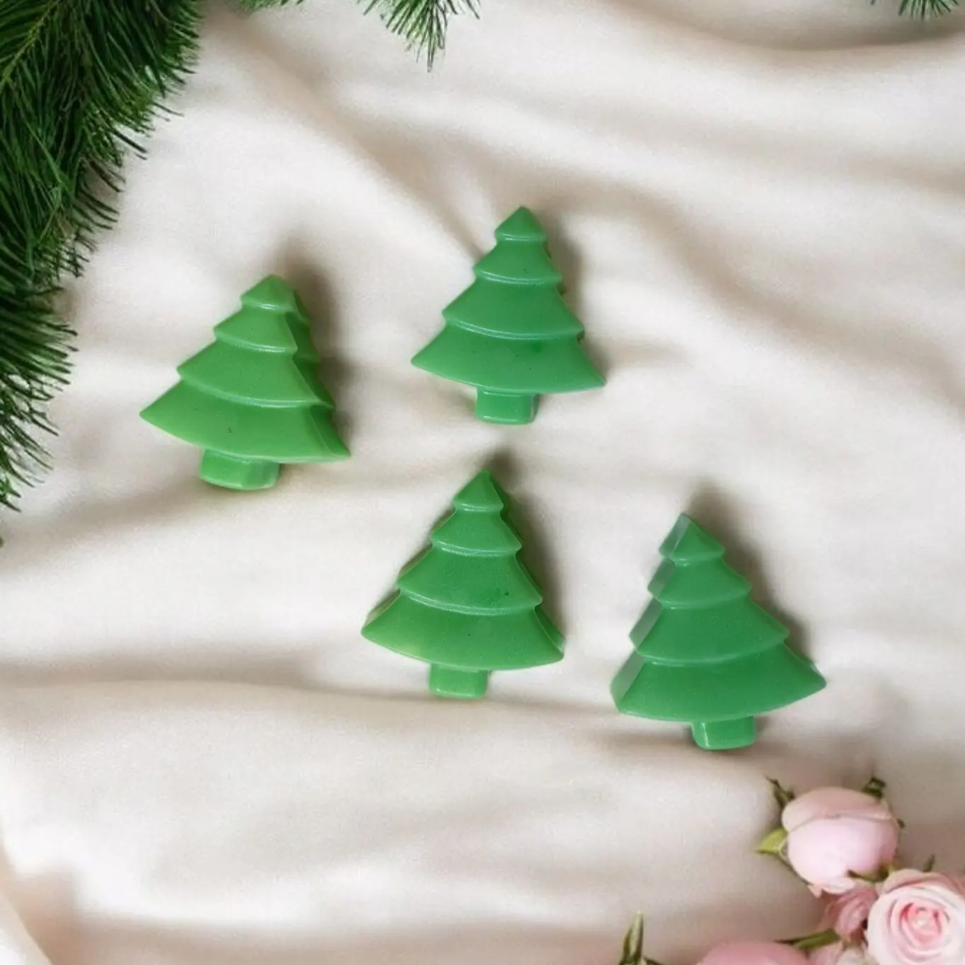 Handmade Christmas Tree Soap Bars – 70gm Butler Bath Products