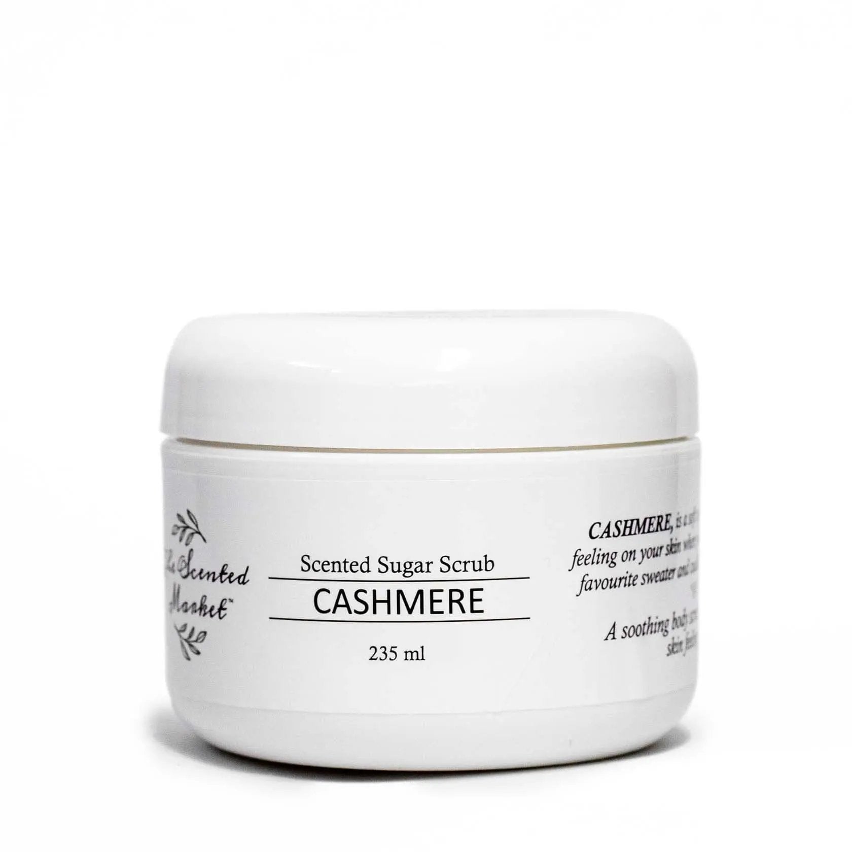 Cashmere Scented Sugar Scrub – 235ml The Scented Market
