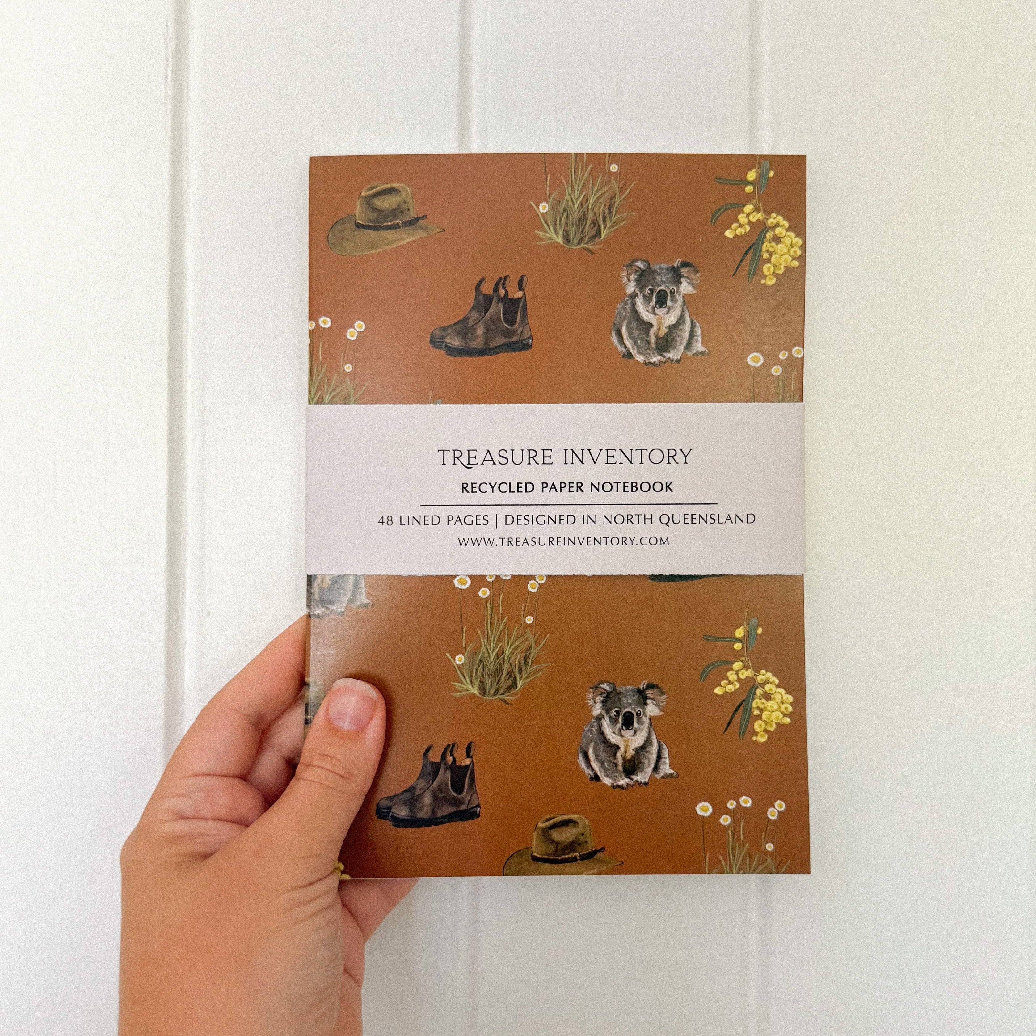 Outback Notebook – Treasure Inventory Collection