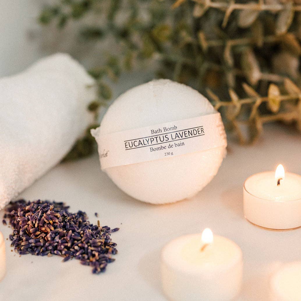 EUCALYPTUS LAVENDER – Bath Bomb 230g The Scented Market