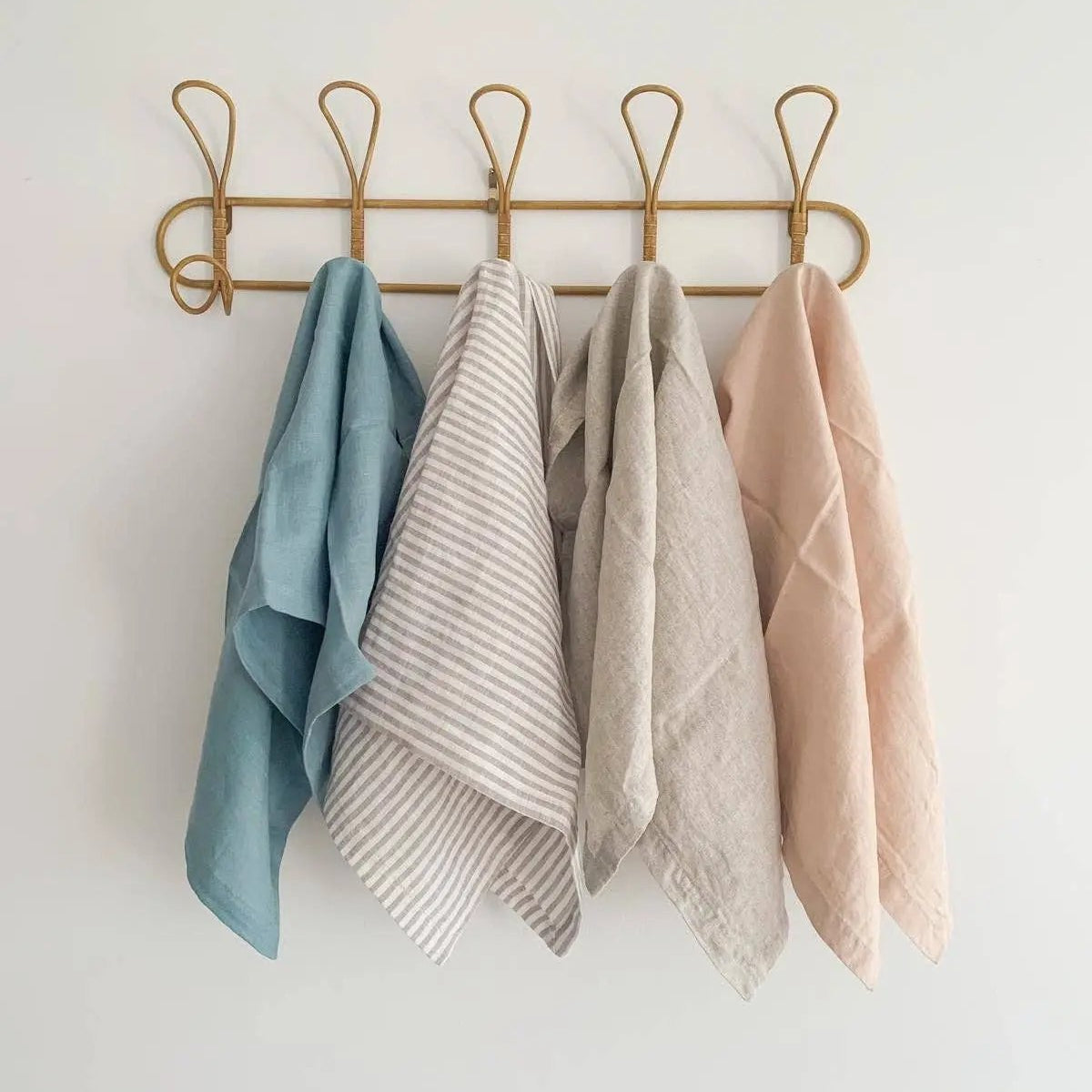 Pure French Linen Tea Towel - Natural