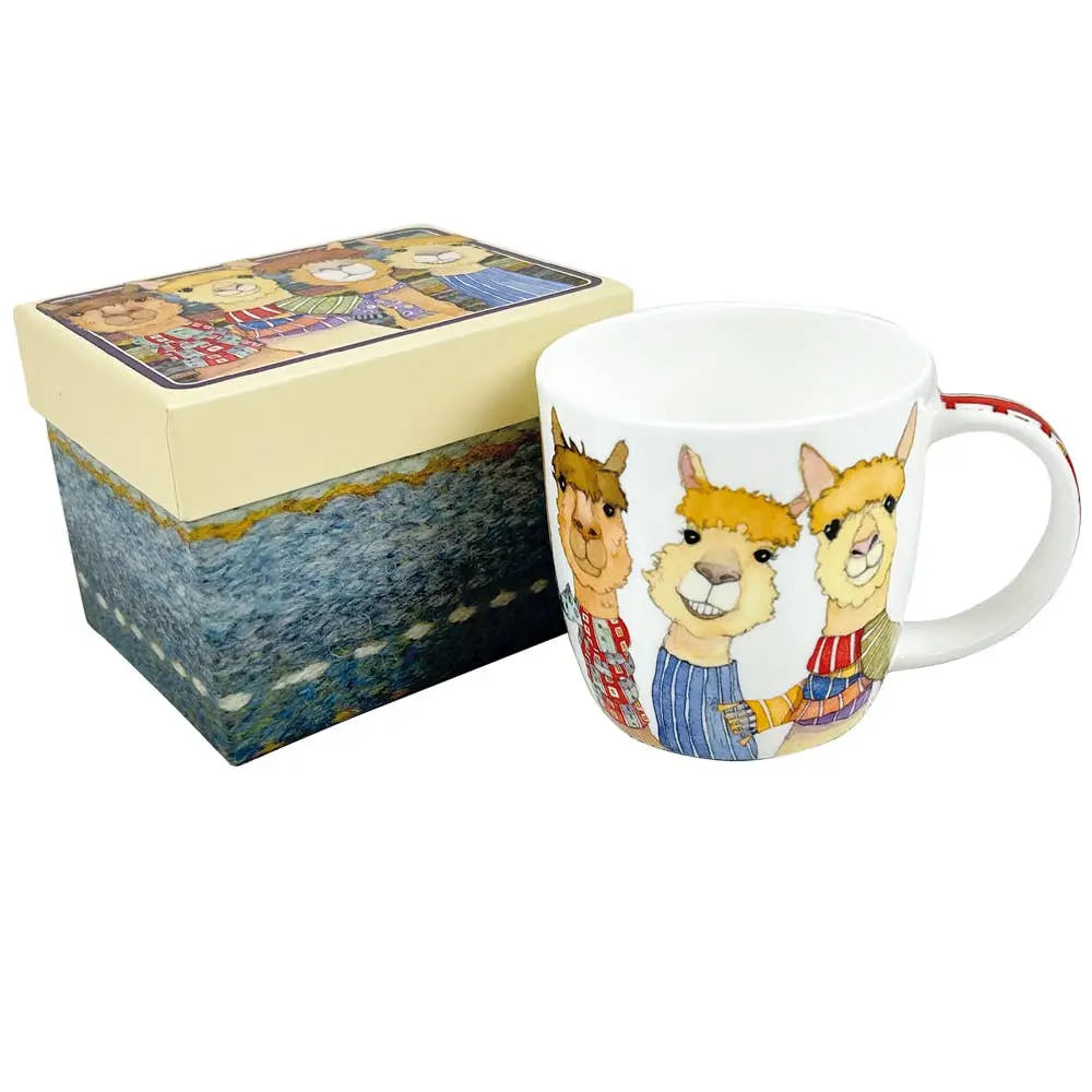 Happy Alpacas - Boxed Mug Emma Ball Ltd