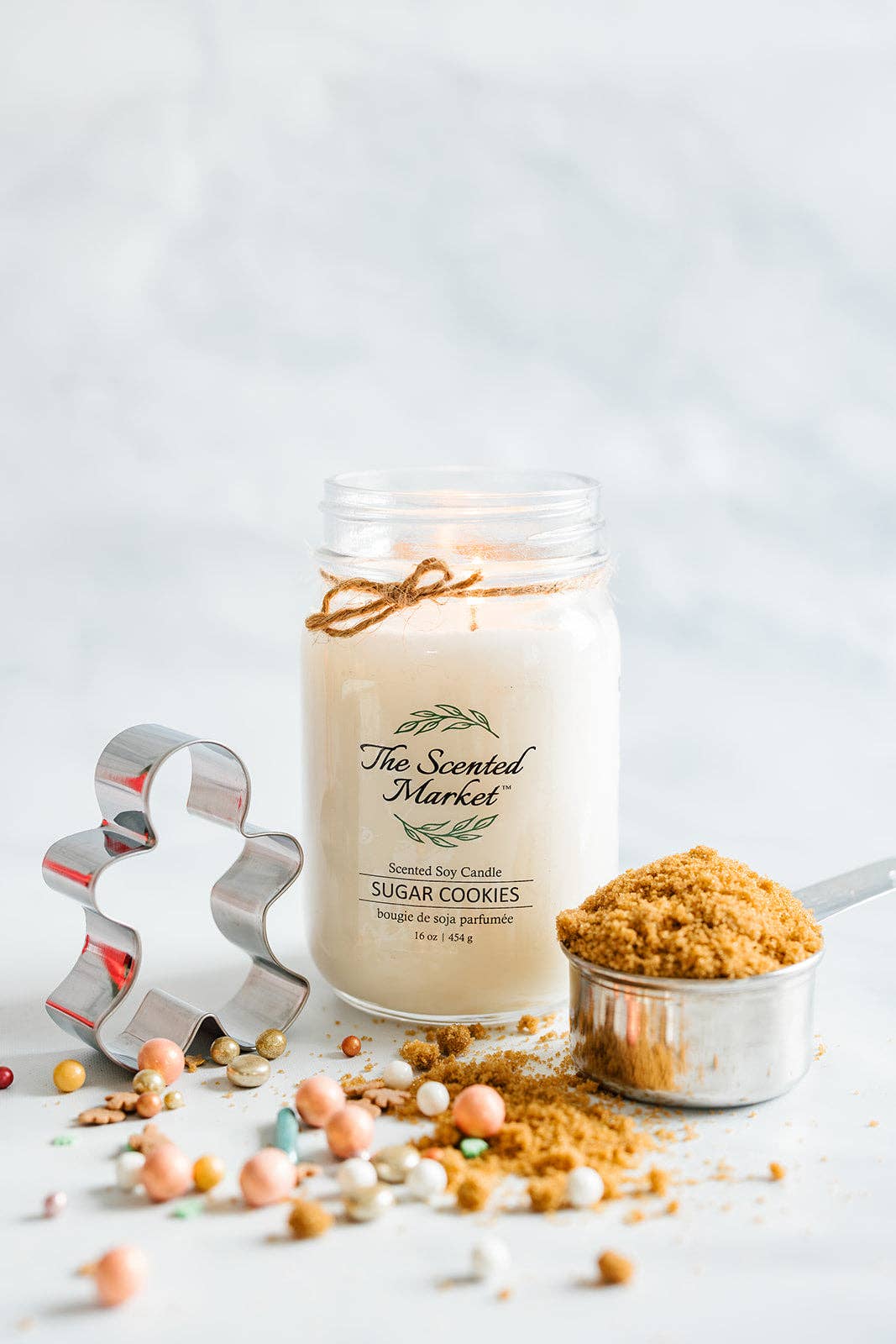 SUGAR COOKIES – Soy Wax Candle 454g The Scented Market