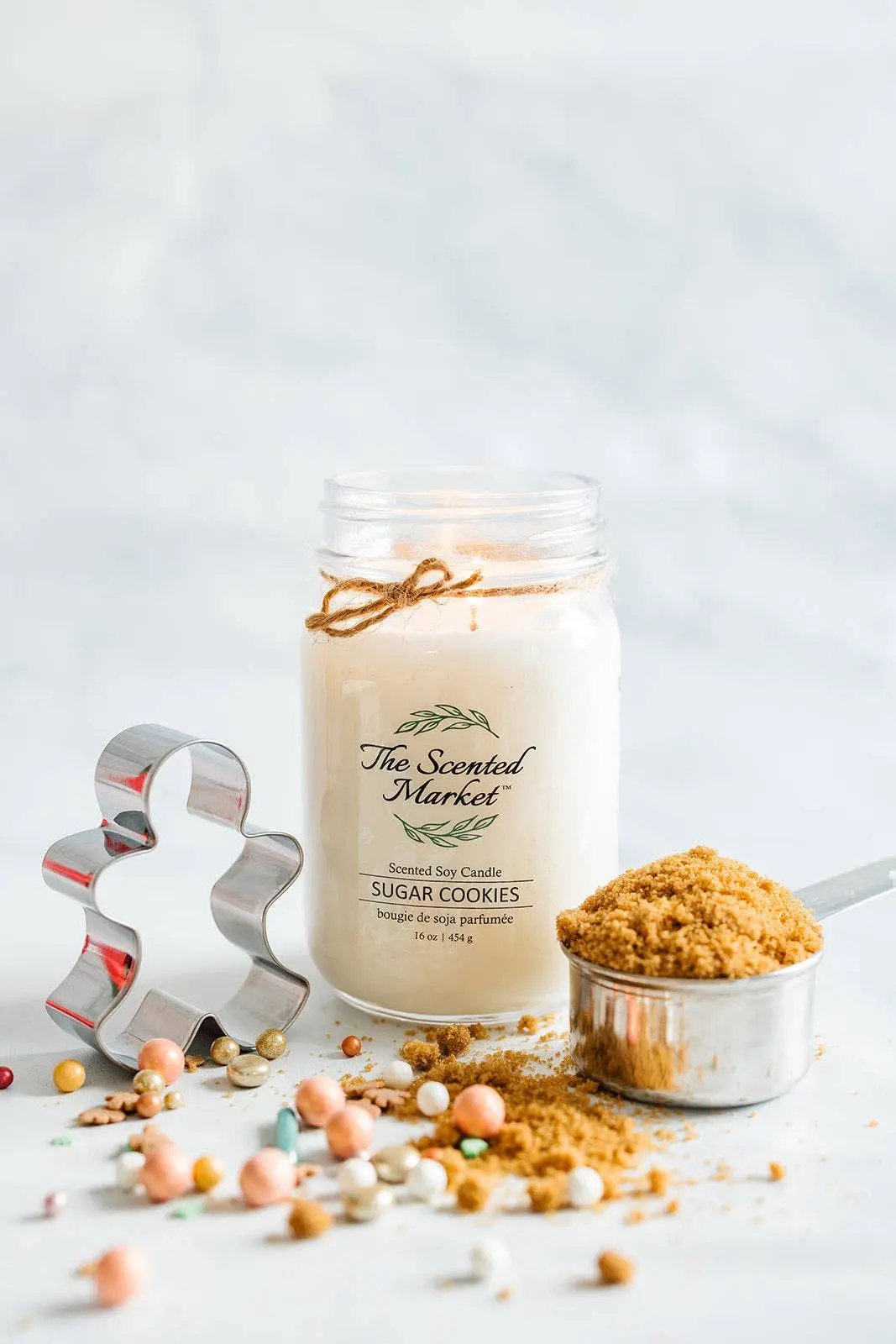 SUGAR COOKIES – Soy Wax Candle 454g The Scented Market