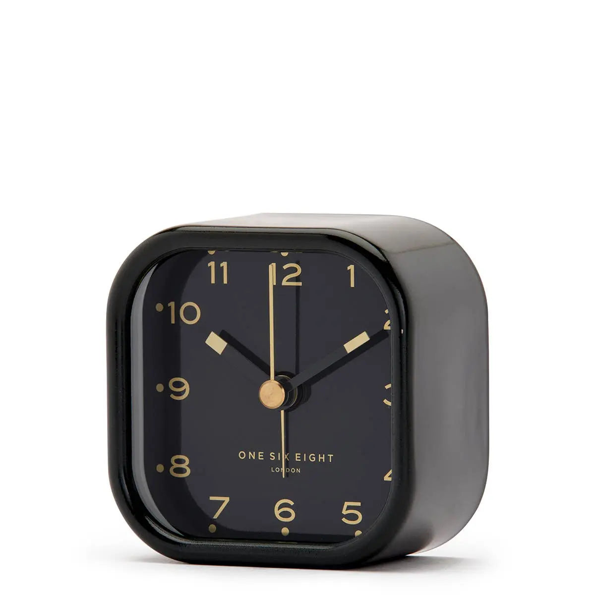 Lisa Charcoal Grey Alarm Clock One Six Eight London