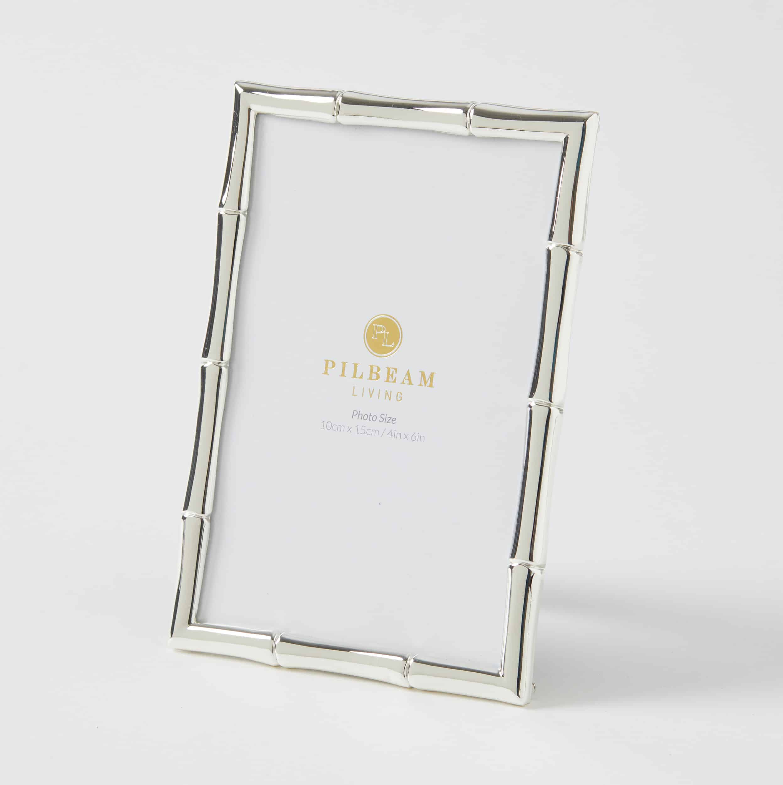 Bambury 4 x 6″ Photo Frame – Silver Pilbeam Living