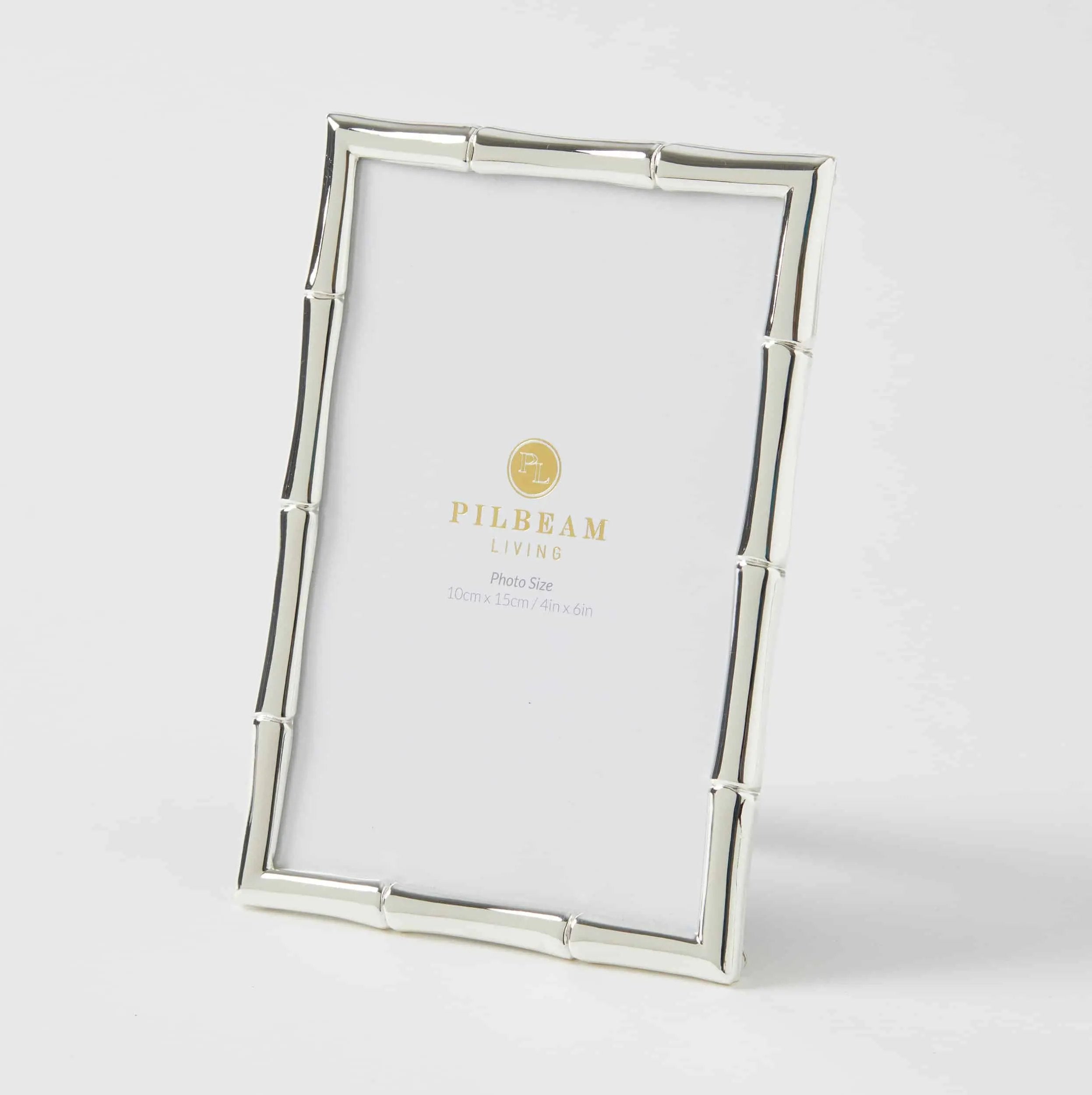 Bambury 4 x 6″ Photo Frame – Silver Pilbeam Living