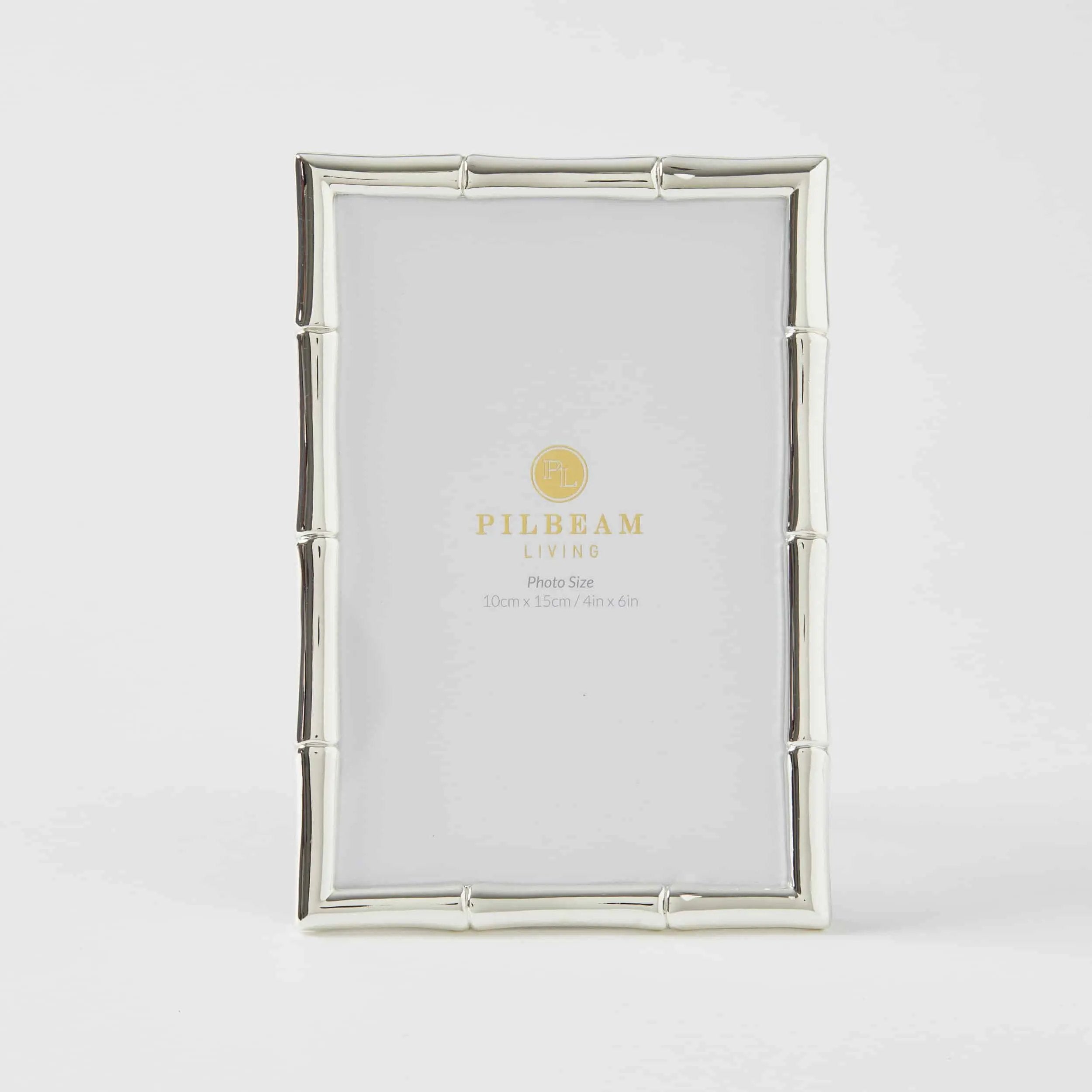 Bambury 4 x 6″ Photo Frame – Silver Pilbeam Living