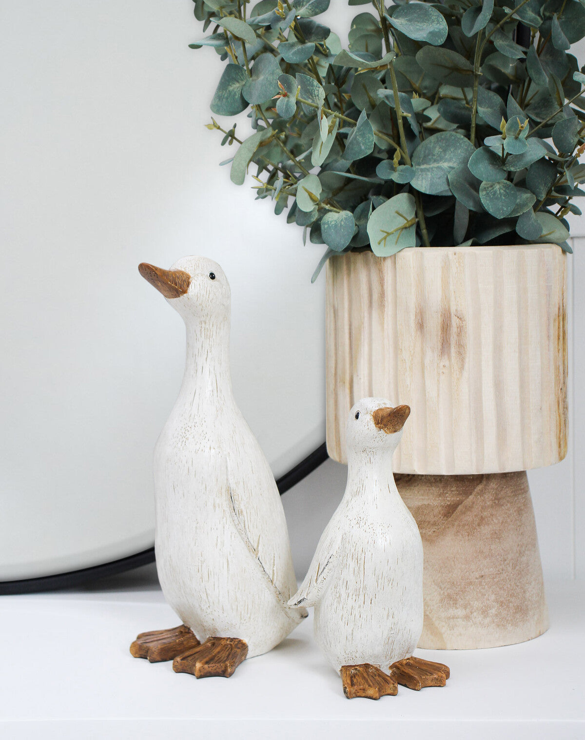 Duck Sitting – Large Decorative Figurine