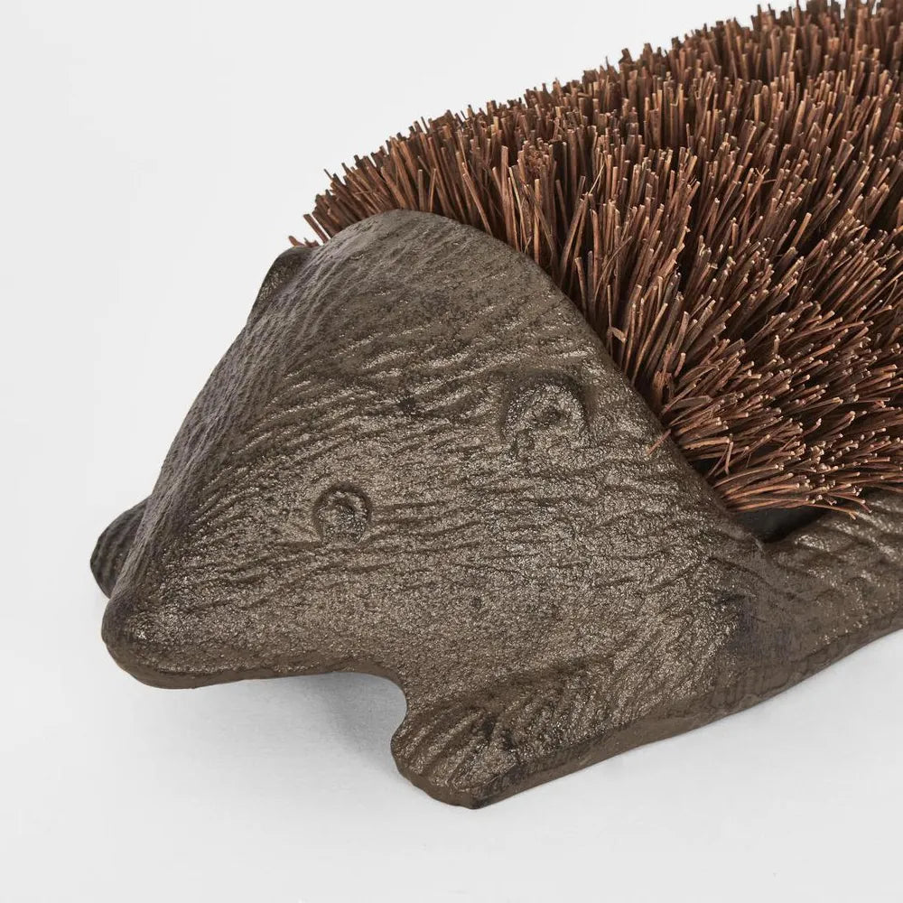 Echidna Cast Iron Boot Brush Florabelle
