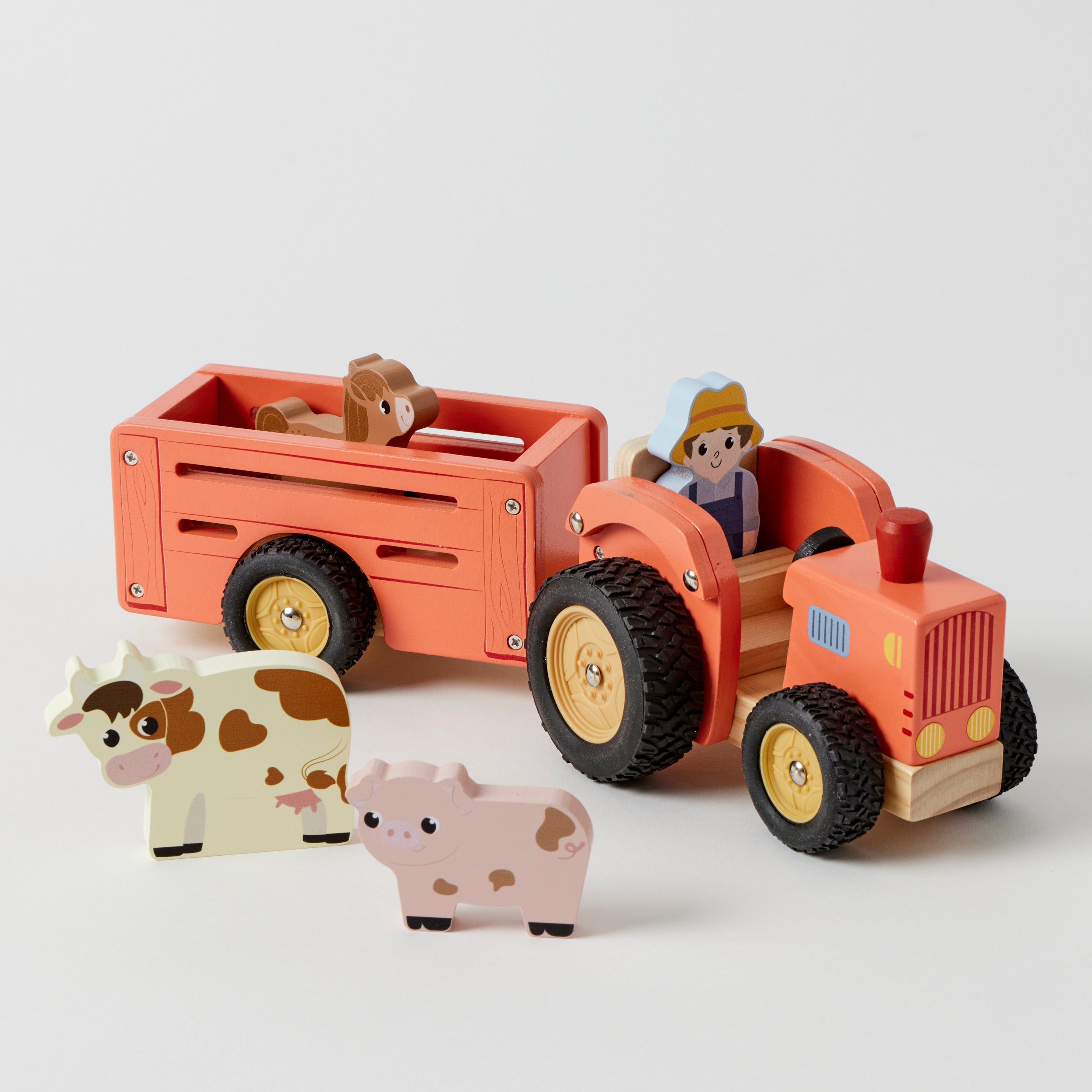 Farm Truck Set – Wooden Toy