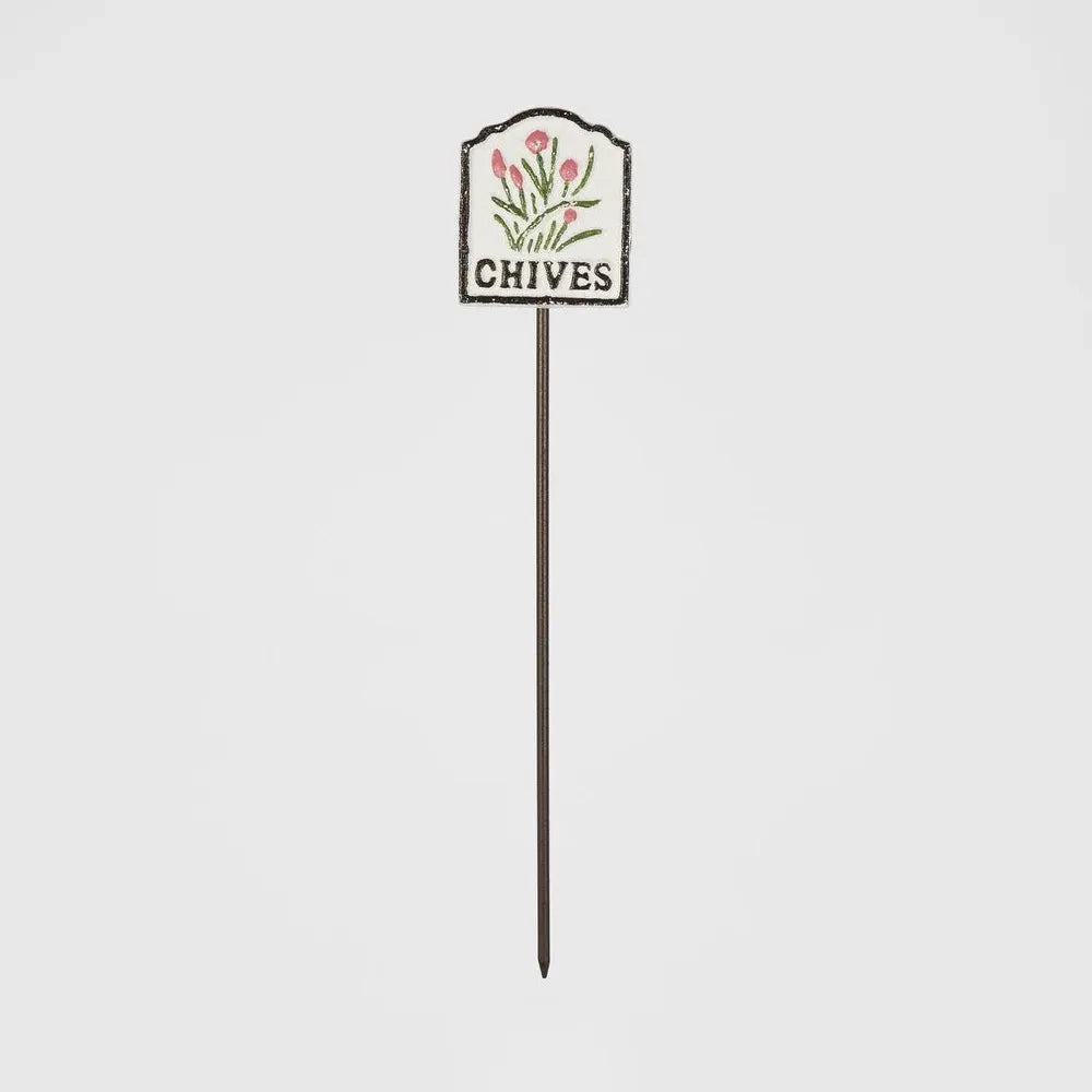 Cast Iron Herb Garden Stake - Set Of 8 Florabelle