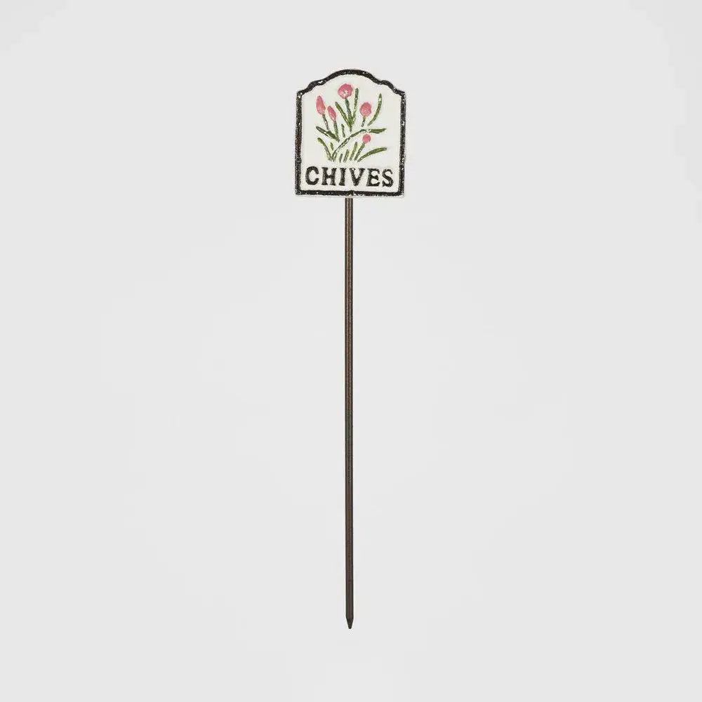 Cast Iron Herb Garden Stake - Set Of 8 Florabelle