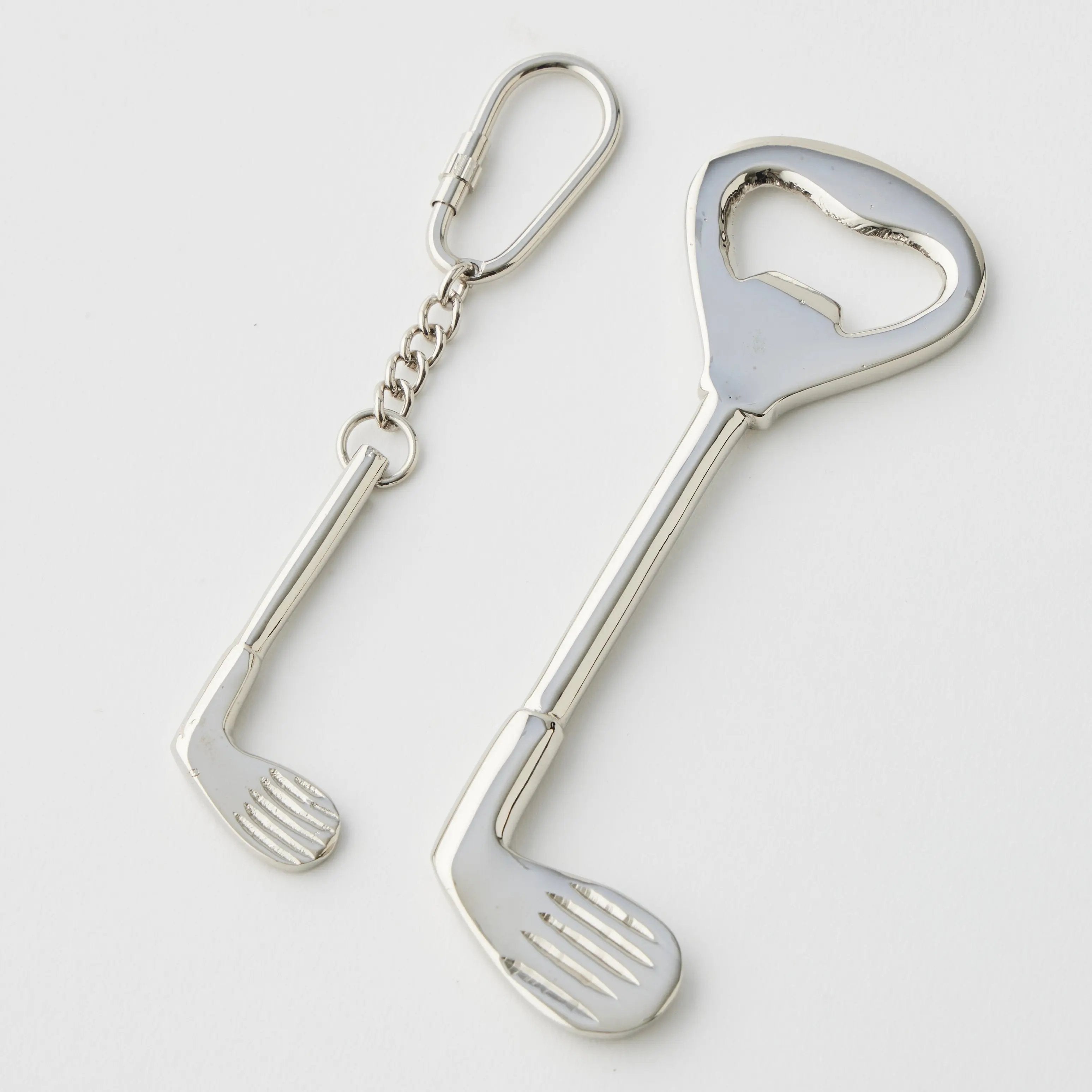 Golf Club Bottle Opener & Keyring Set Pilbeam Living