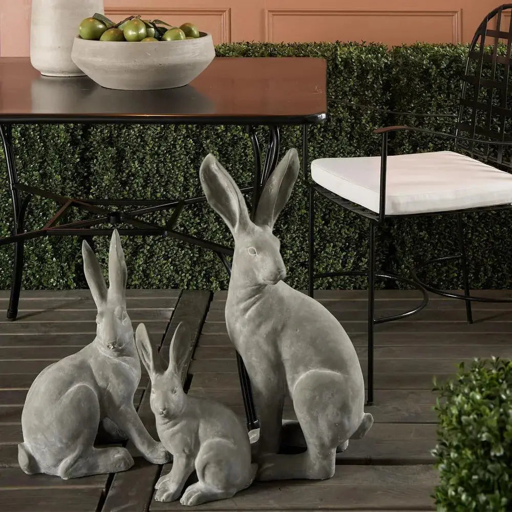 Henry Hare Sitting - Small Grey Florabelle