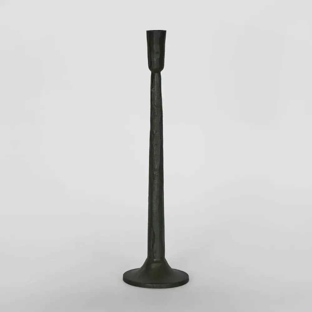 Julien Candle Stand MED Black (36cm Height) Florabelle