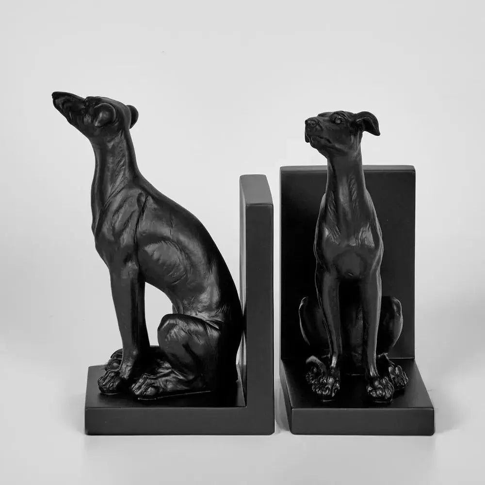 Black Dog Bookends - Set of Two Florabelle