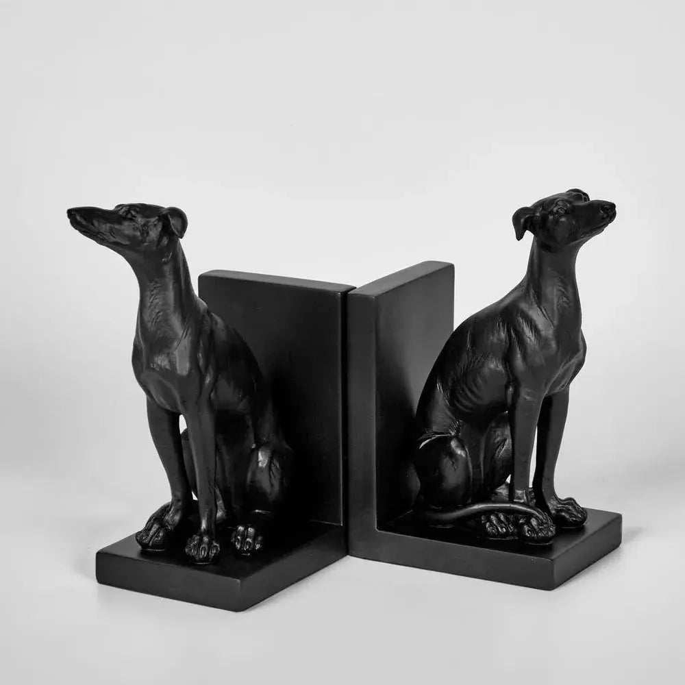 Black Dog Bookends - Set of Two Florabelle