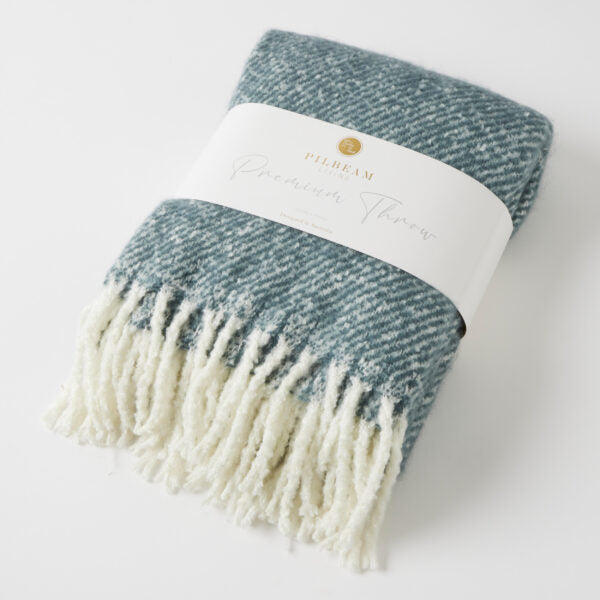 Marseille Throw – Petrol