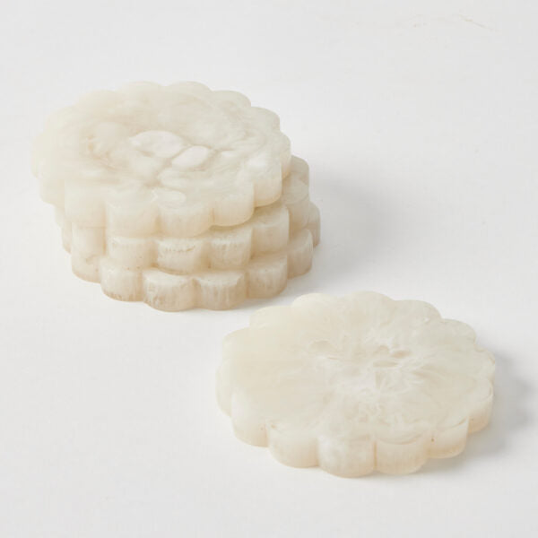 Estila Coasters Set of 4 Nougat Pilbeam Living