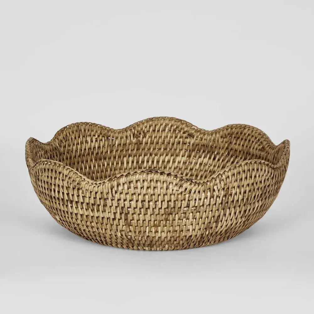 Paume Scallop Bowl – Large Natural