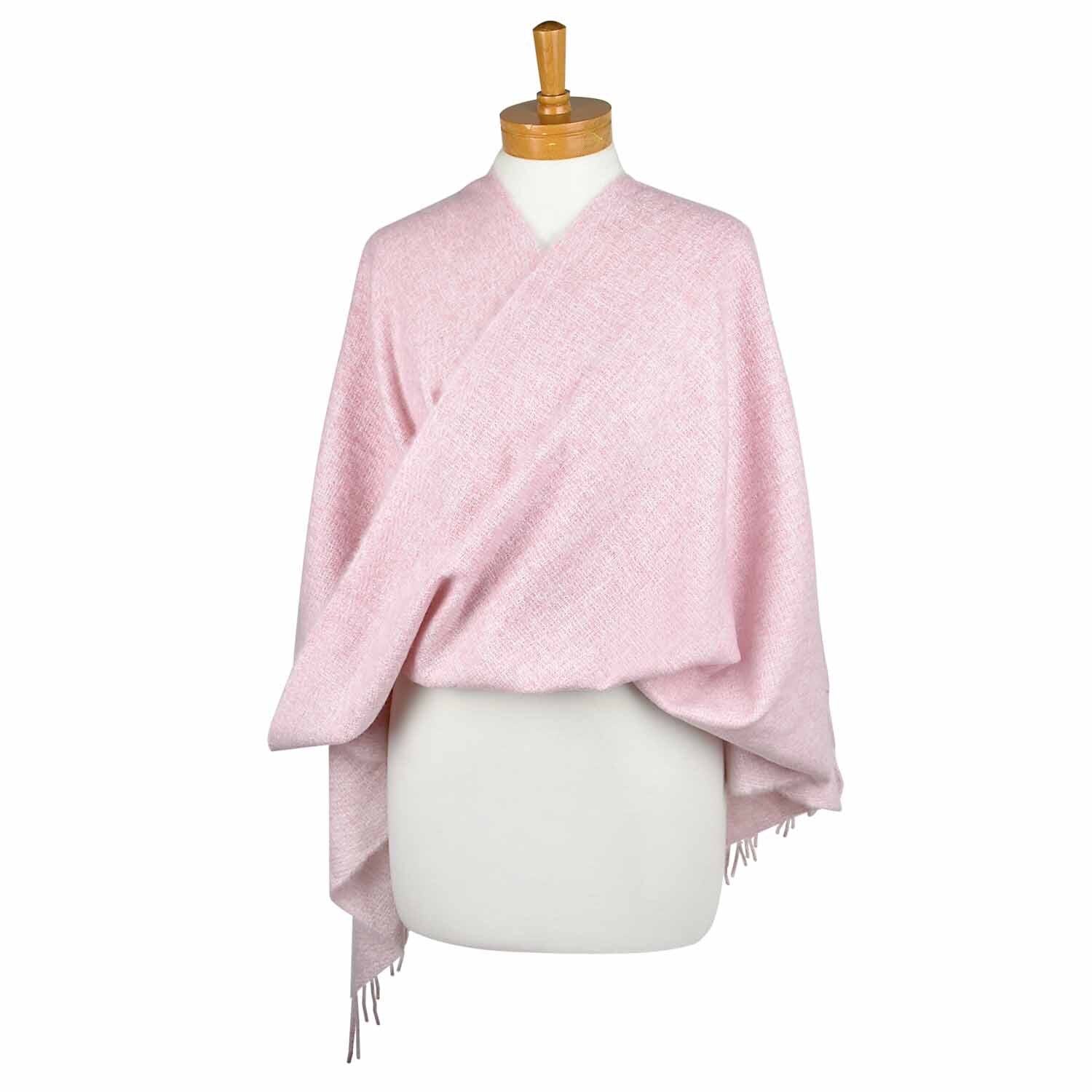 Soft Plain Baby Pink Scarf Taylor Hill