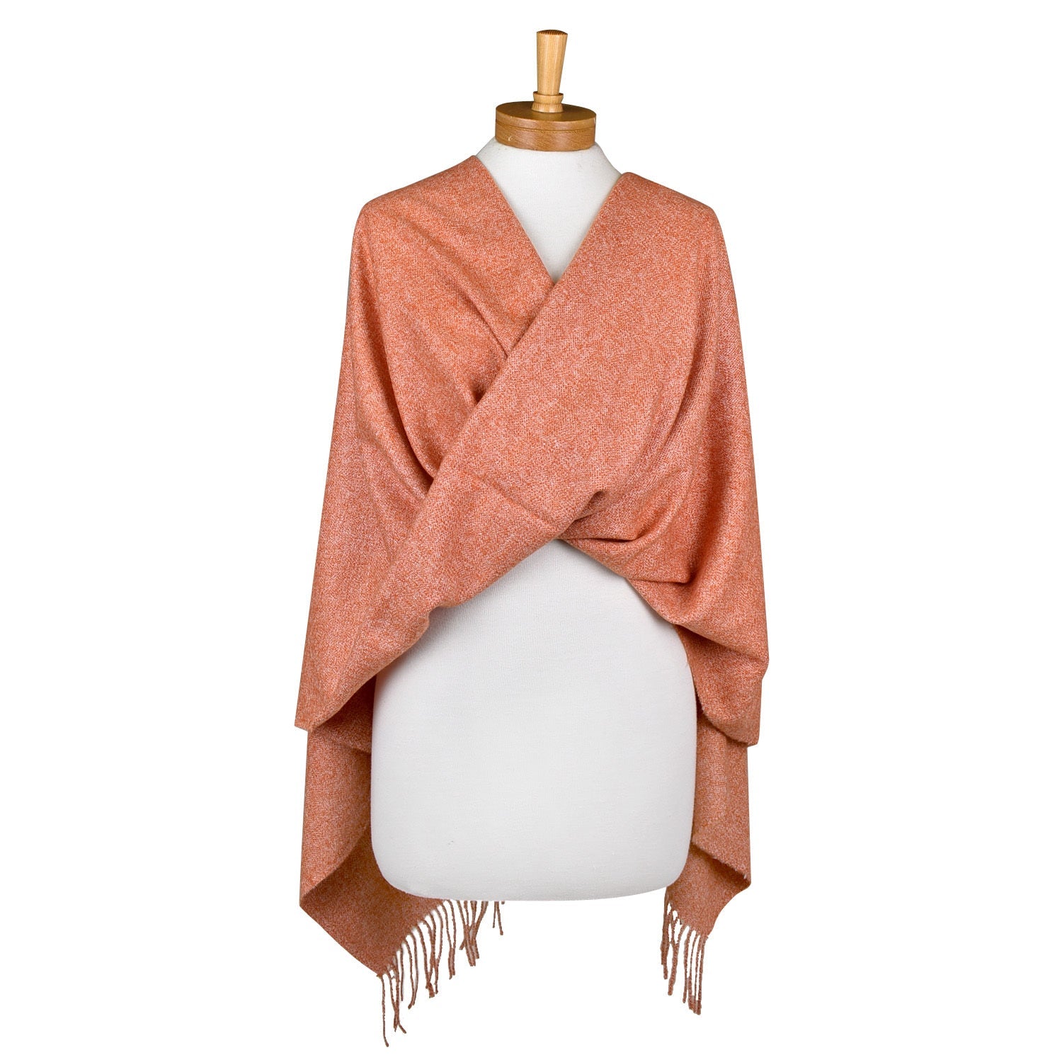 Soft Plain Burnt Orange Scarf Taylor Hill