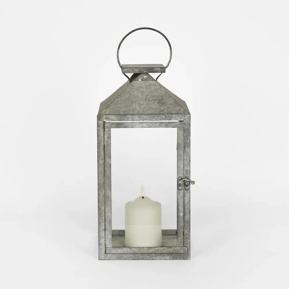 Town Cryer Lantern – Zinc Finish Florabelle