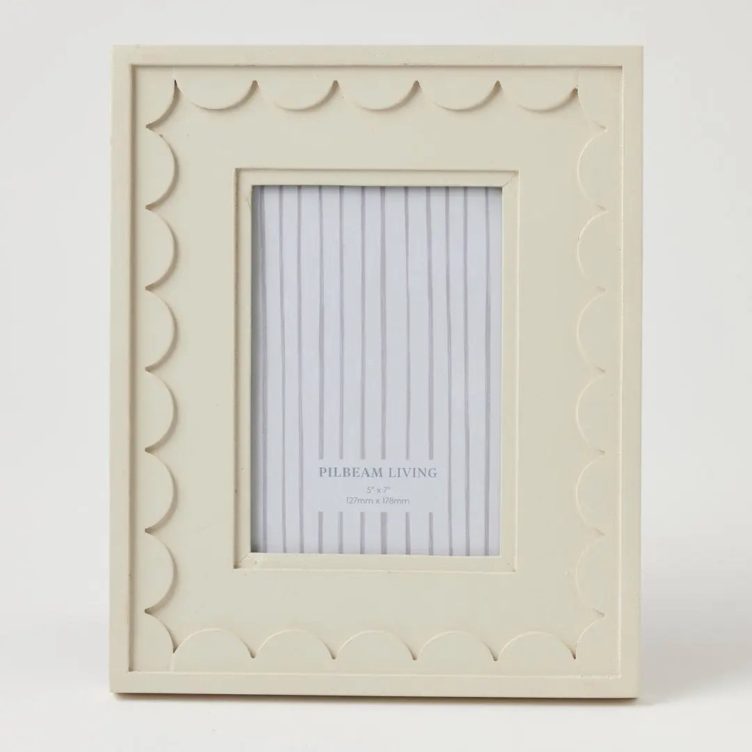 Willow Photo Frame 5x7 – Cream Pilbeam Living