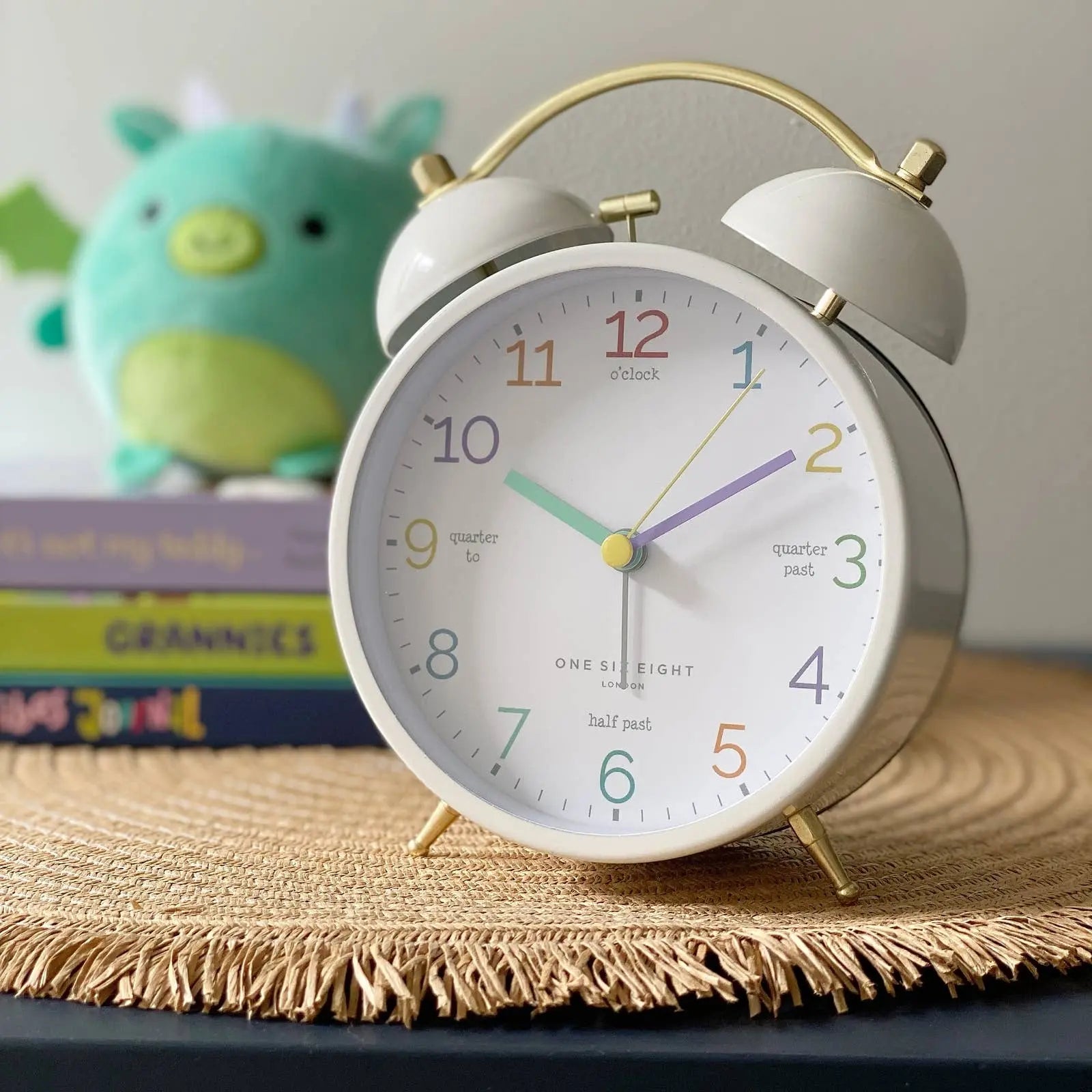 Learn the Time Alarm Clock – White