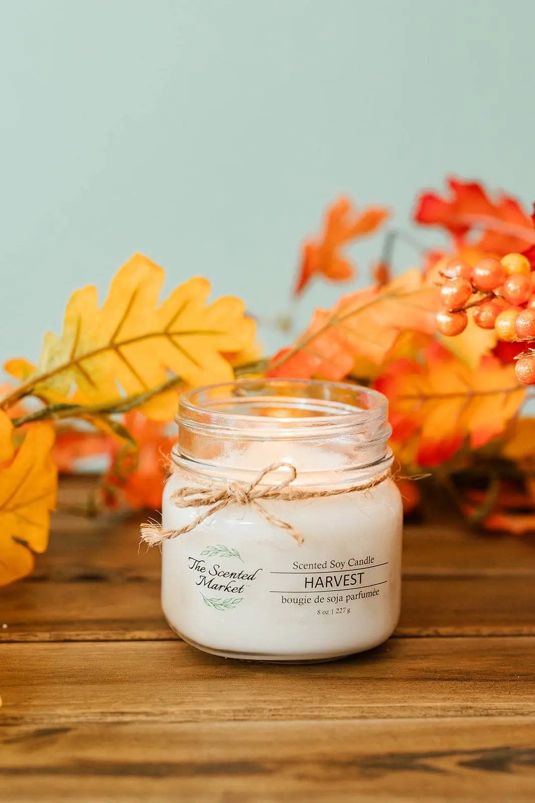 HARVEST – Soy Wax Candle 227g The Scented Market