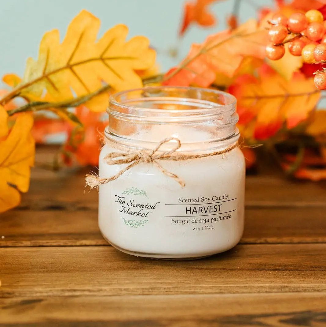 HARVEST – Soy Wax Candle 227g The Scented Market