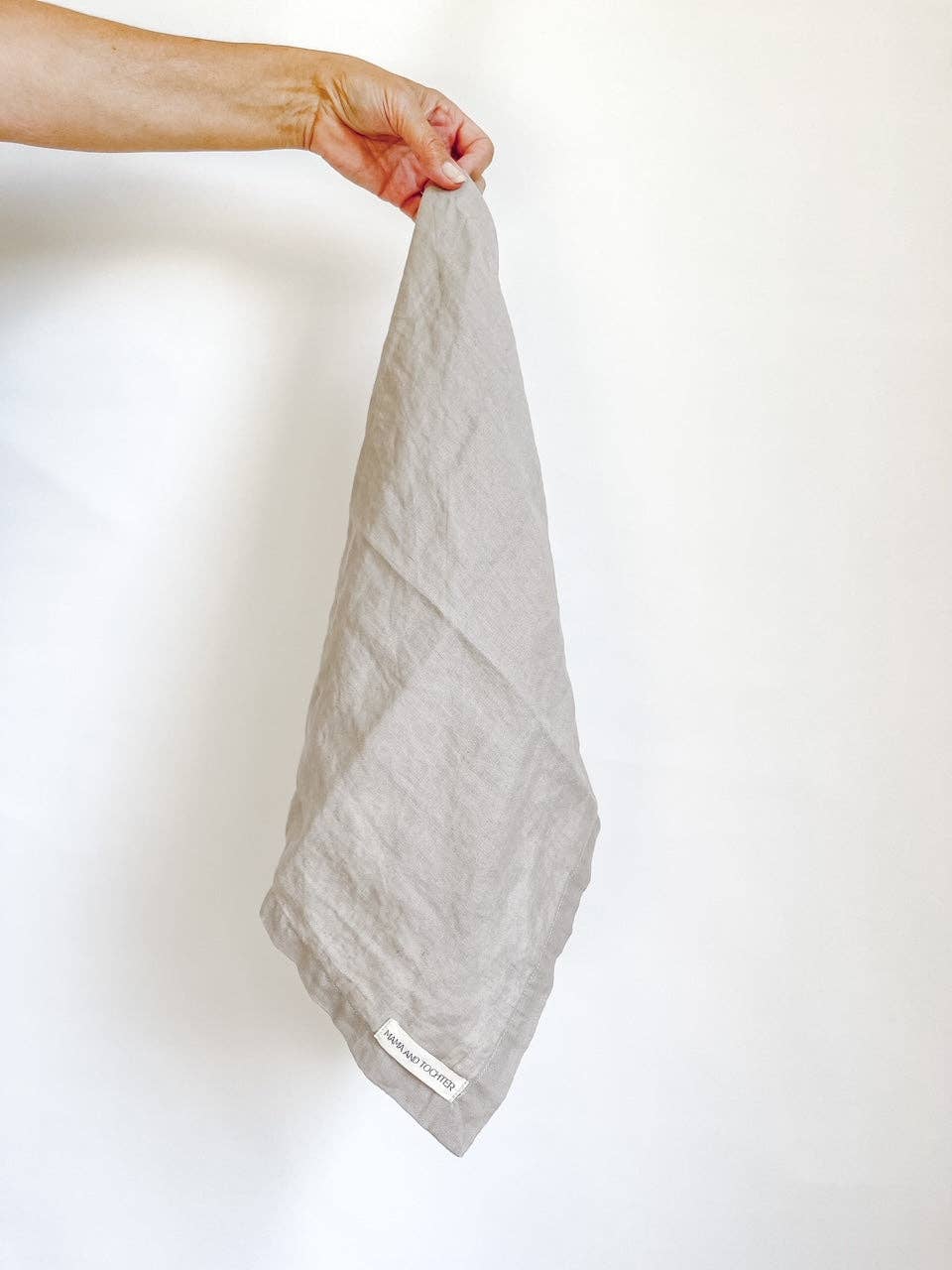 Pure French Linen Tea Towel - Beige Mama and Tochter