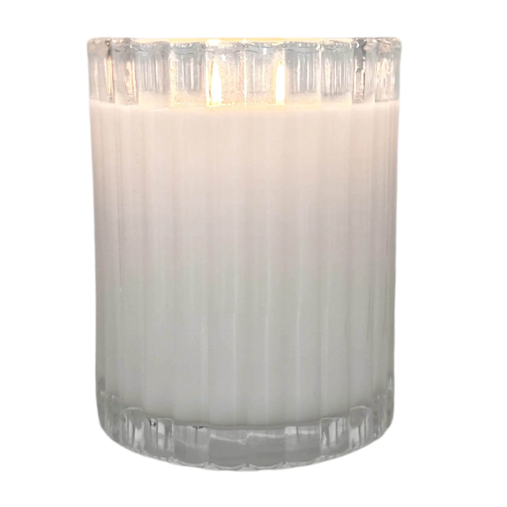 BLOOM | Marine Moss + Gardenia Fluted Coconut Wax Candle Porter Lane Home